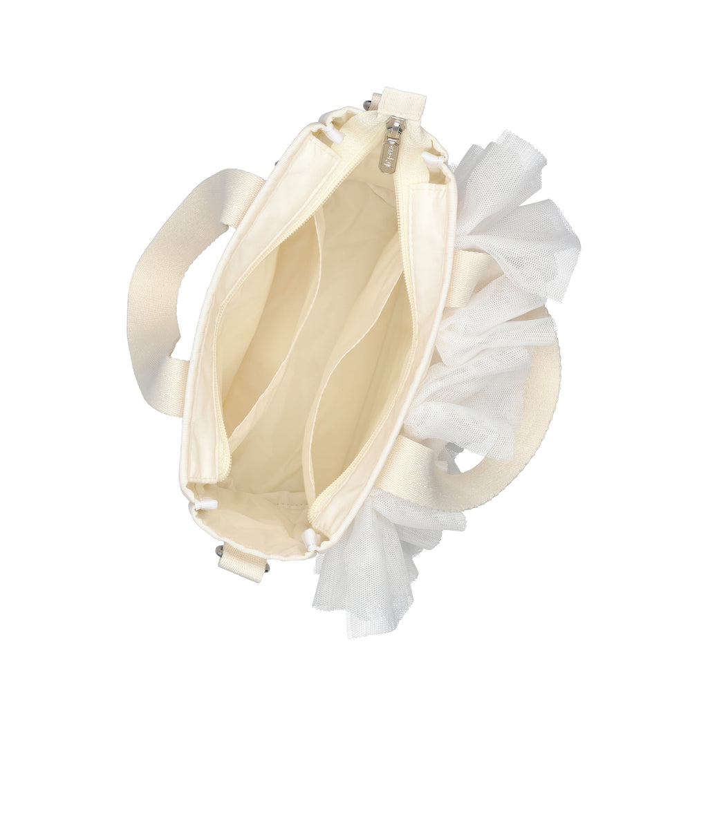 Ruffle Mini North/South Tote - 29309109567536