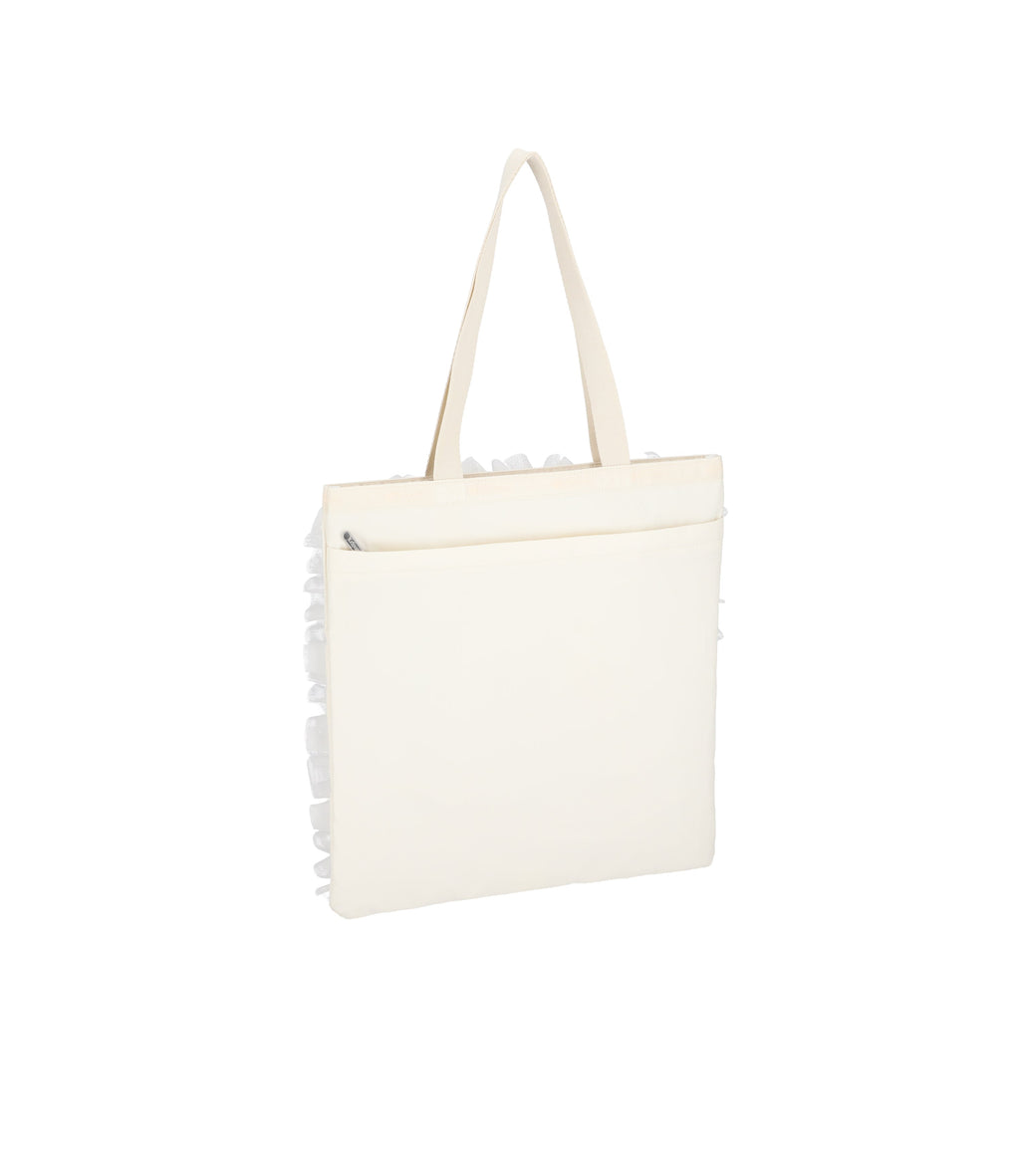 Ruffle Large Emerald Tote - 29309109796912