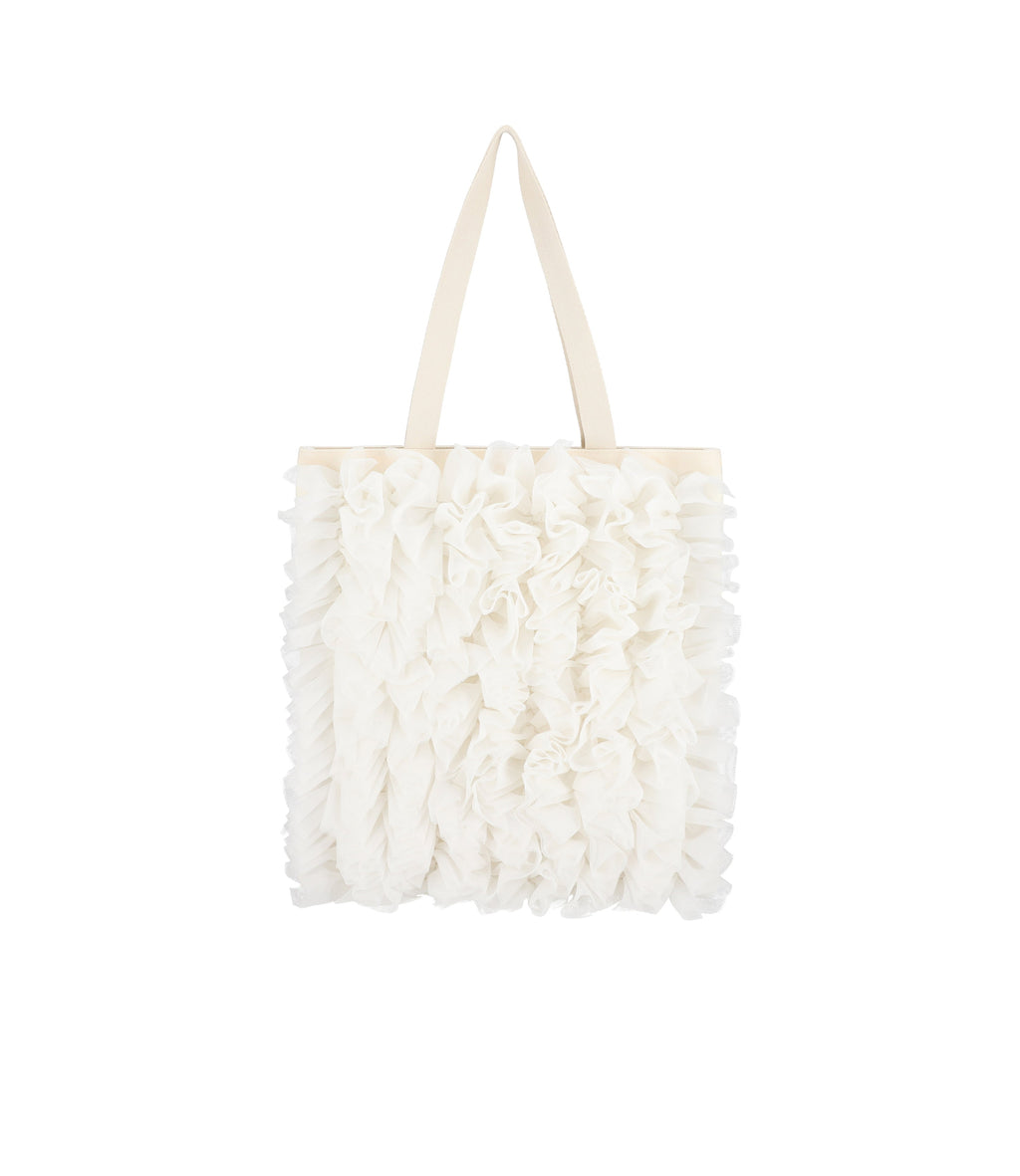 Ruffle Large Emerald Tote - 29309109764144