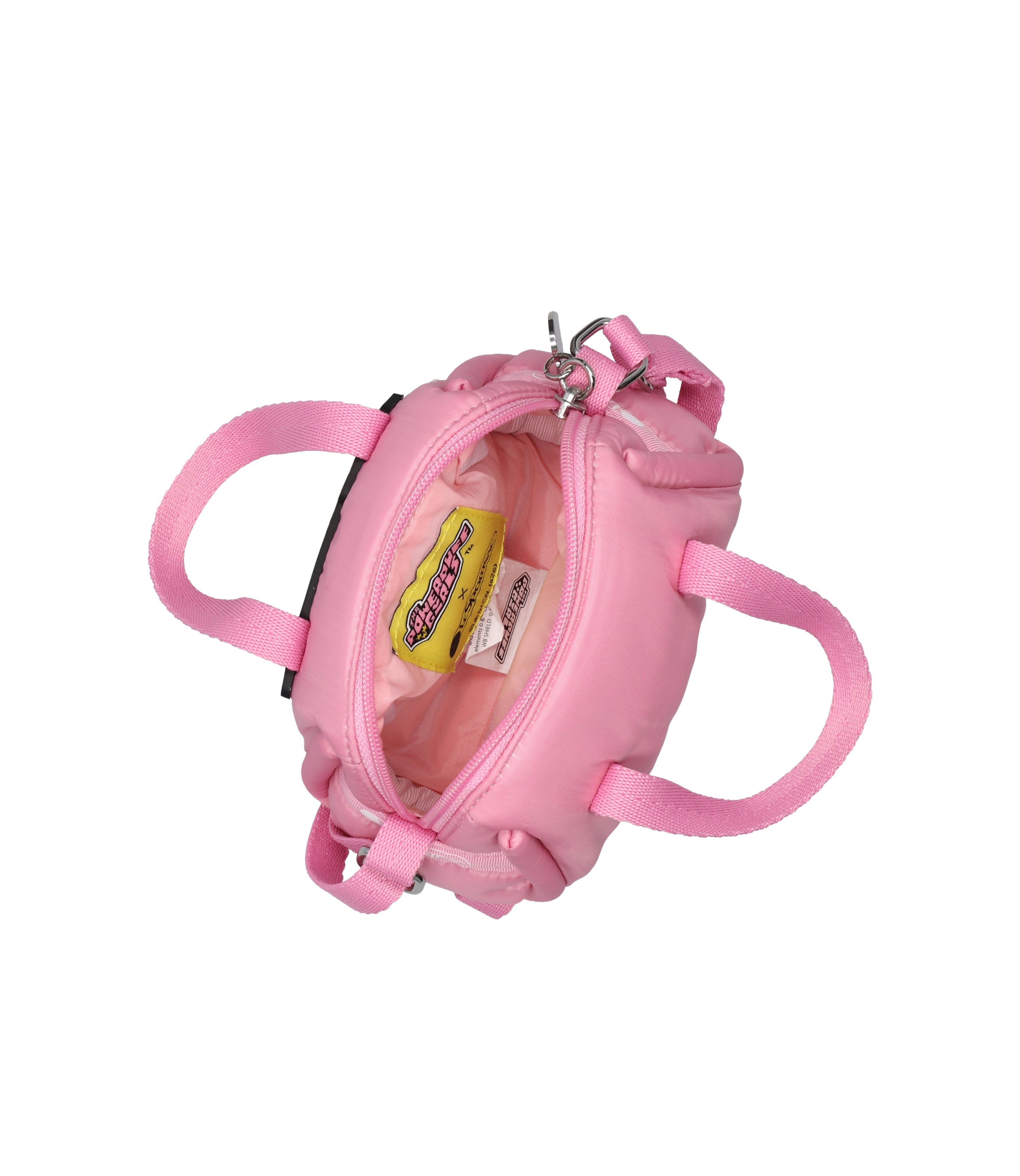 Puffy Micro Duffel Crossbody - The Powerpuff Girls™ Pink Sheen