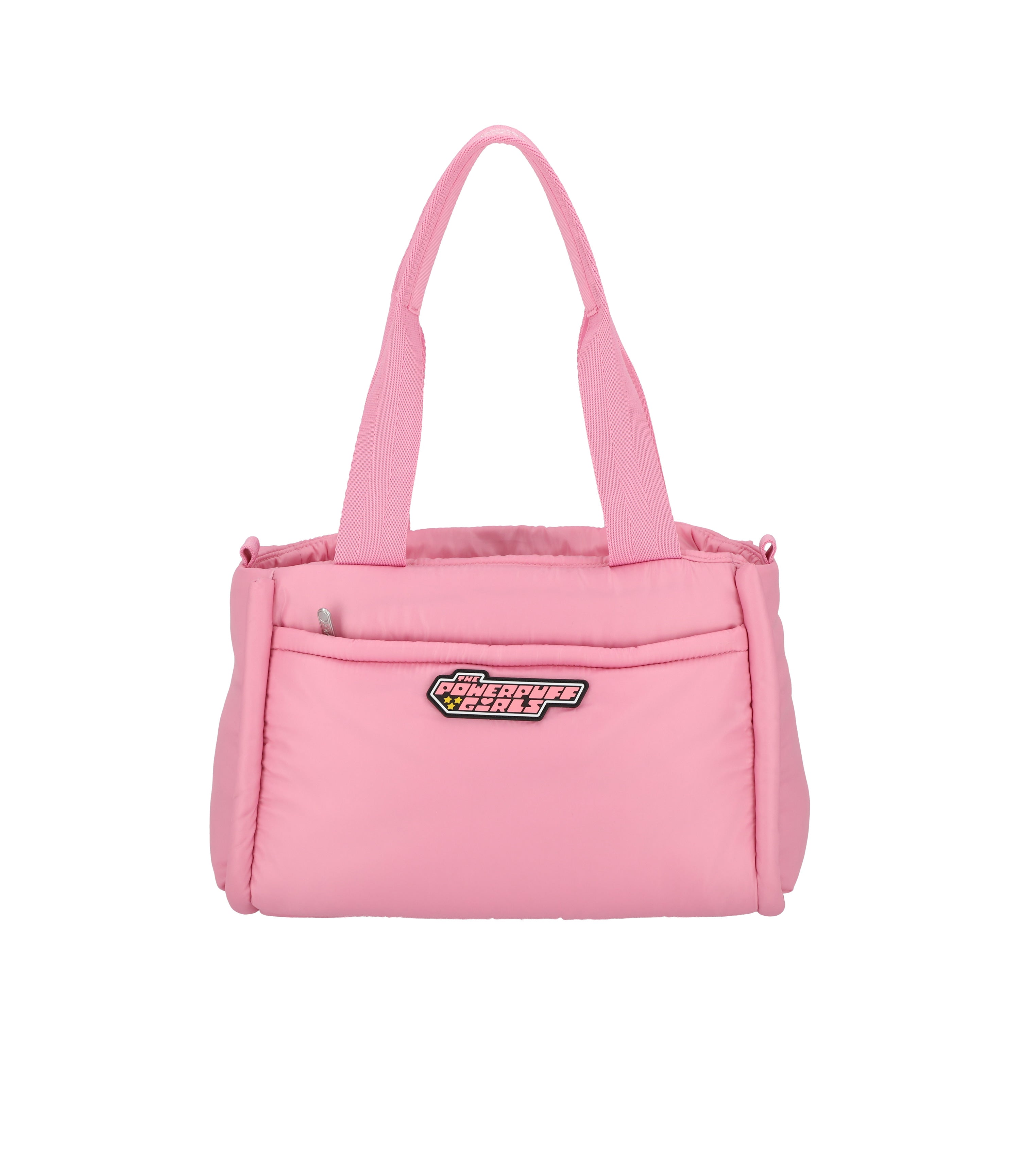 Puffy Top Handle Tote - The Powerpuff Girls™ Pink Sheen – LeSportsac