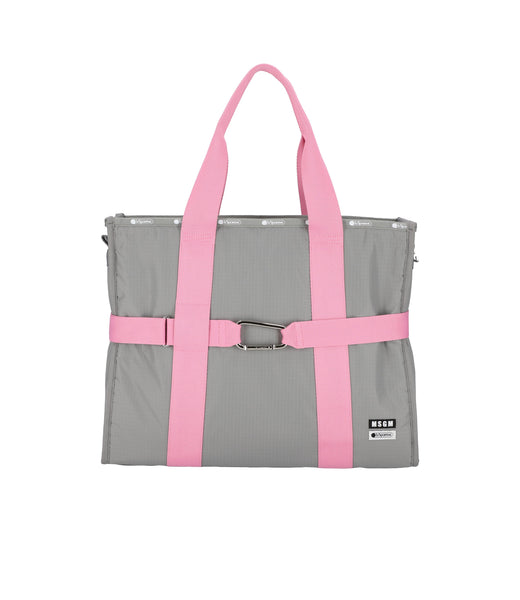 MSGM Large Hudson Tote - Hudson Tote Grey – LeSportsac