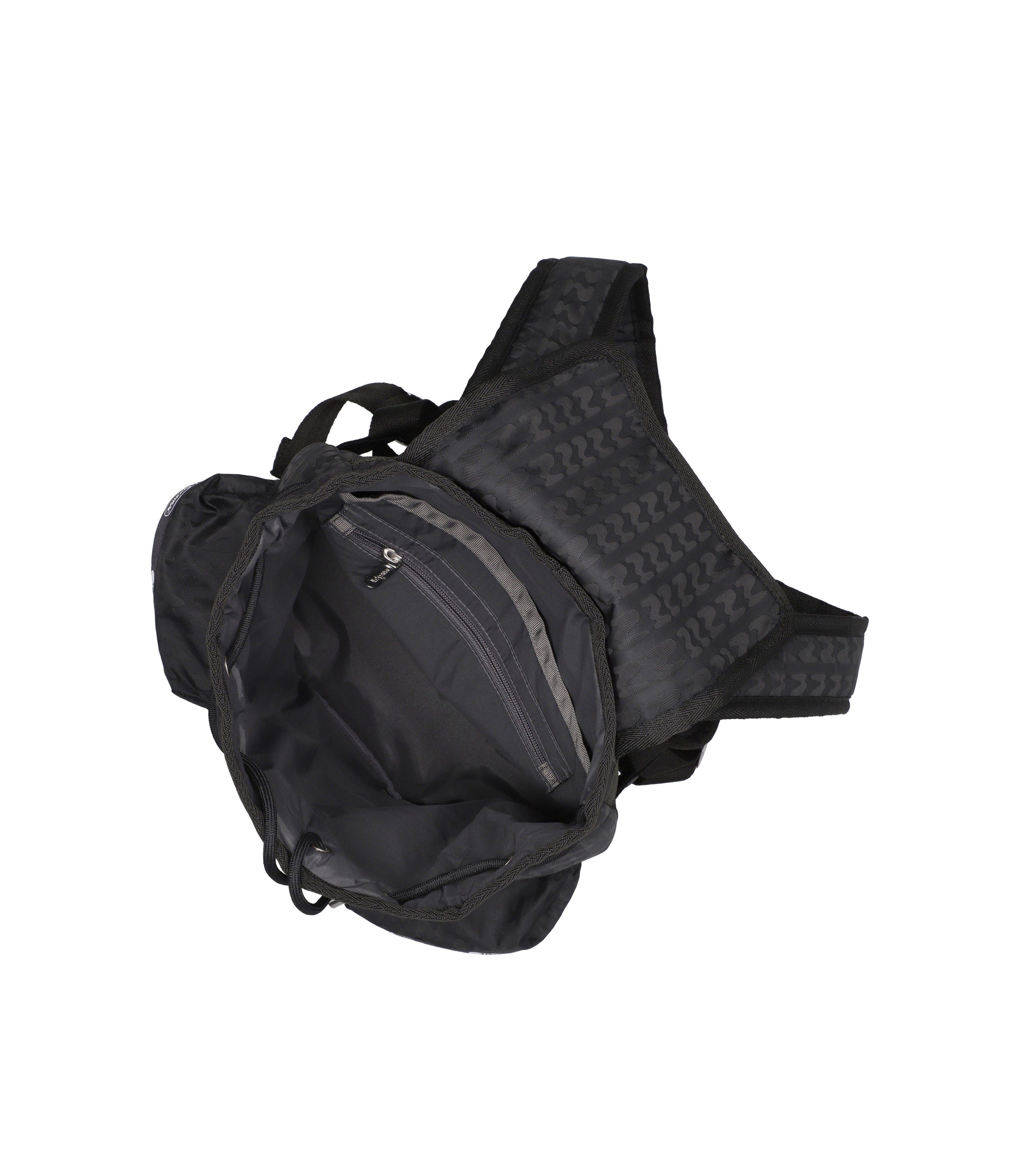 MSGM Voyager Backpack - Voyager Black Jacquard – LeSportsac