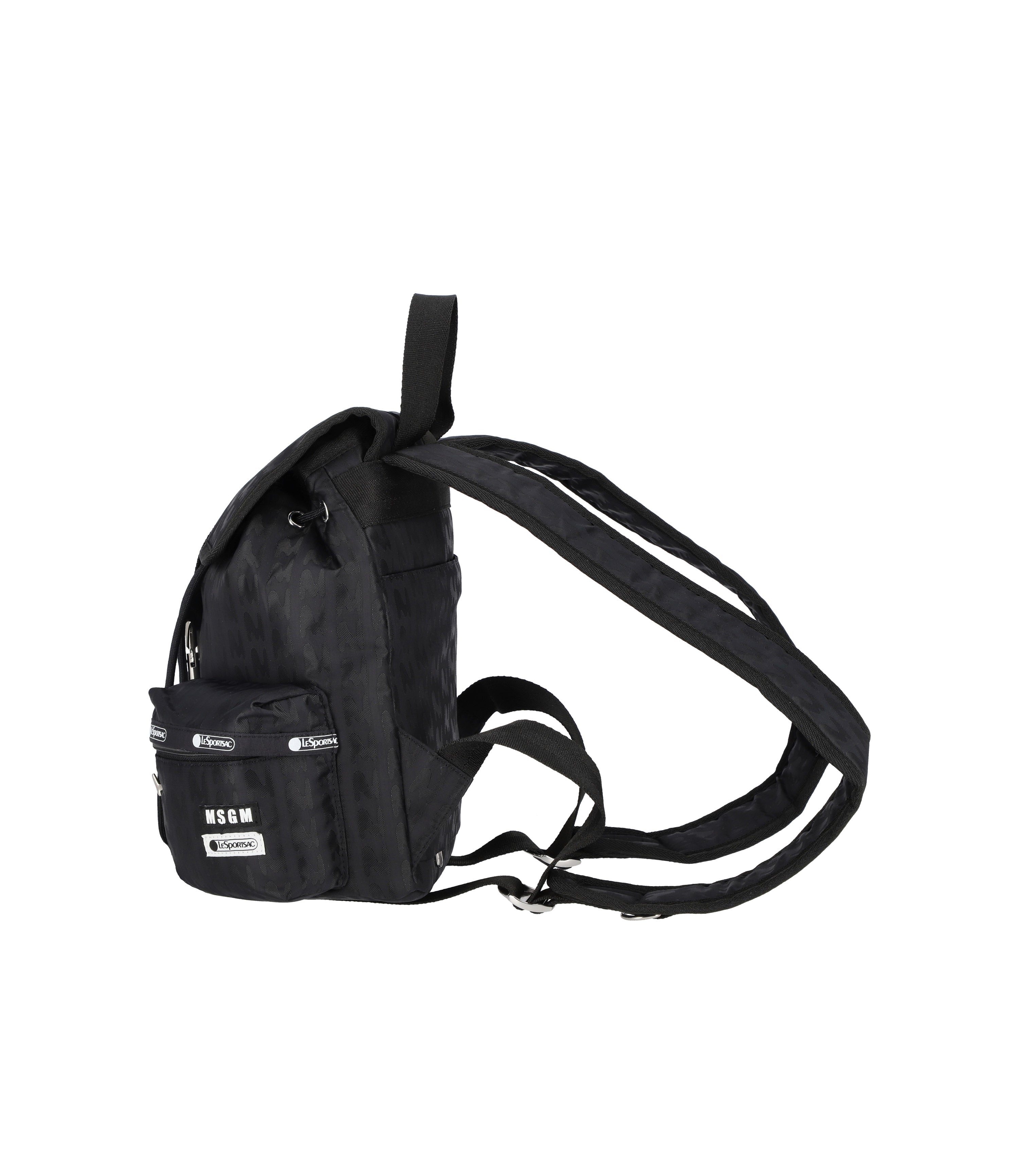 MSGM Voyager Backpack - Voyager Black Jacquard – LeSportsac