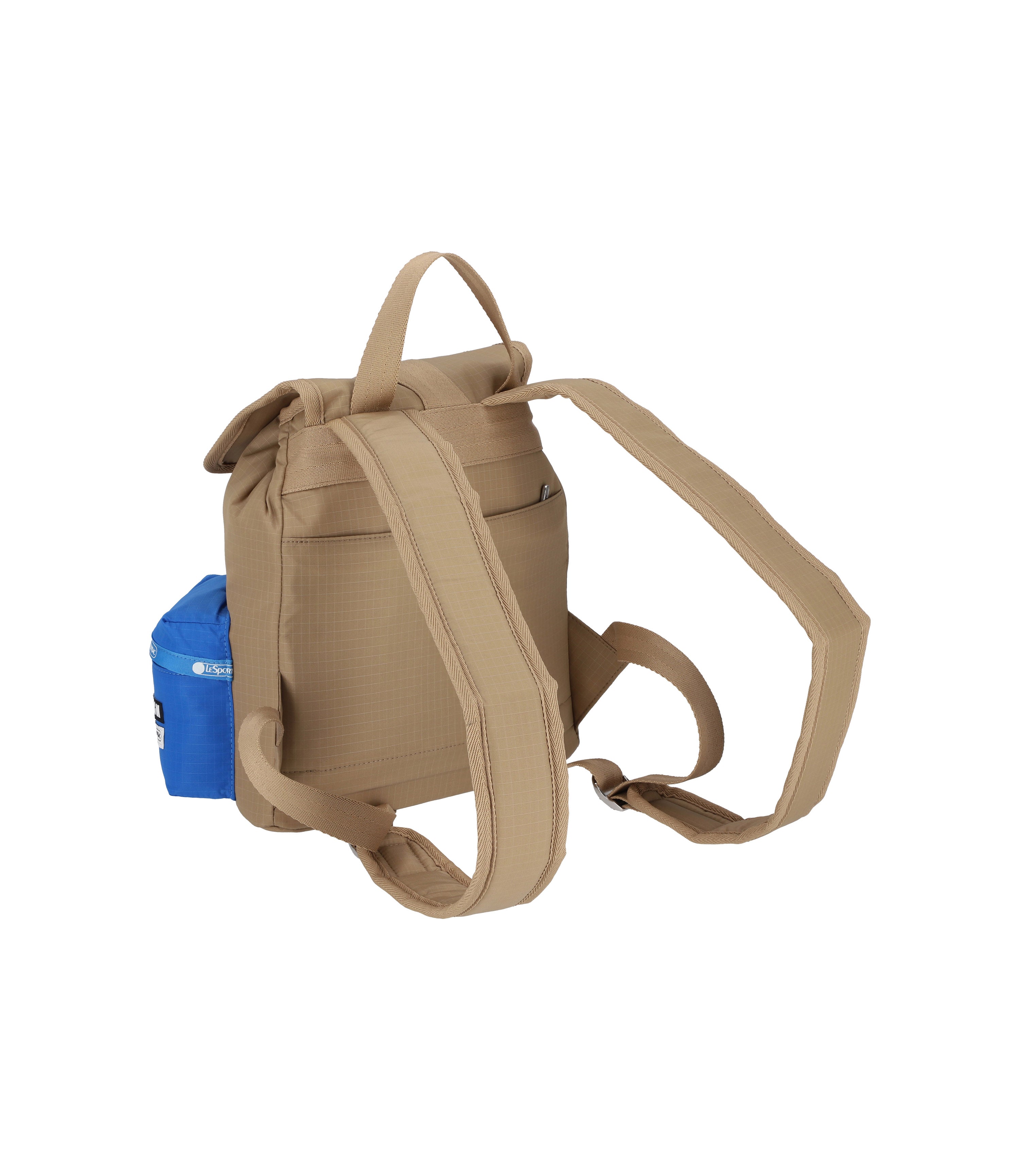 MSGM Voyager Backpack - Voyager Khaki/Blue – LeSportsac
