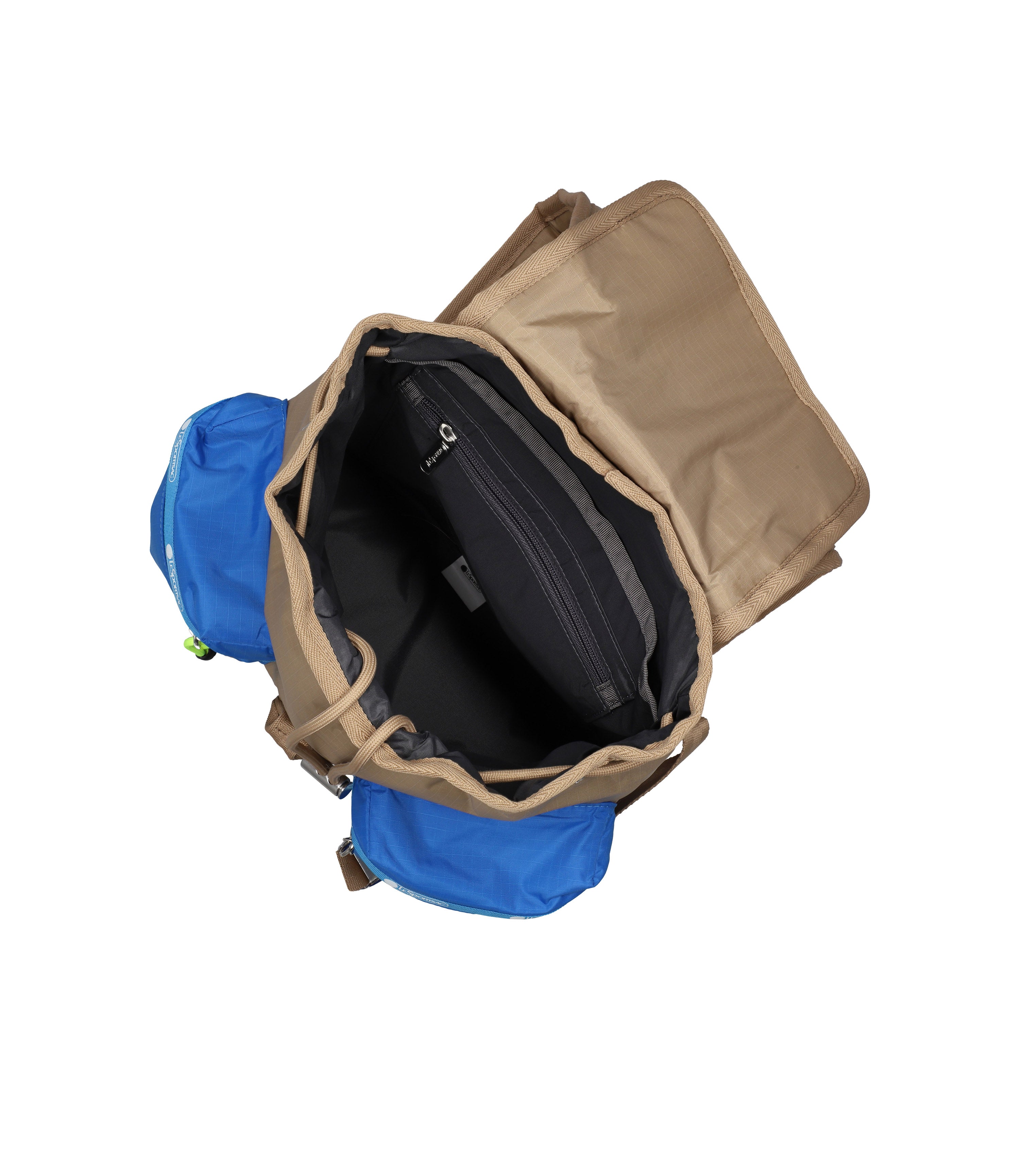 MSGM Voyager Backpack - Voyager Khaki/Blue – LeSportsac