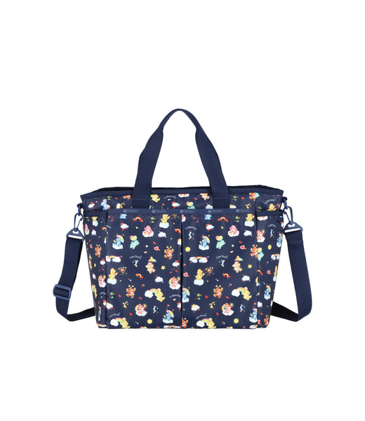 【 PROJECT】24SS★ Diver Bear Tote Bag Ryan Big Tote - Care Bears Dreams Navy – LeSportsac