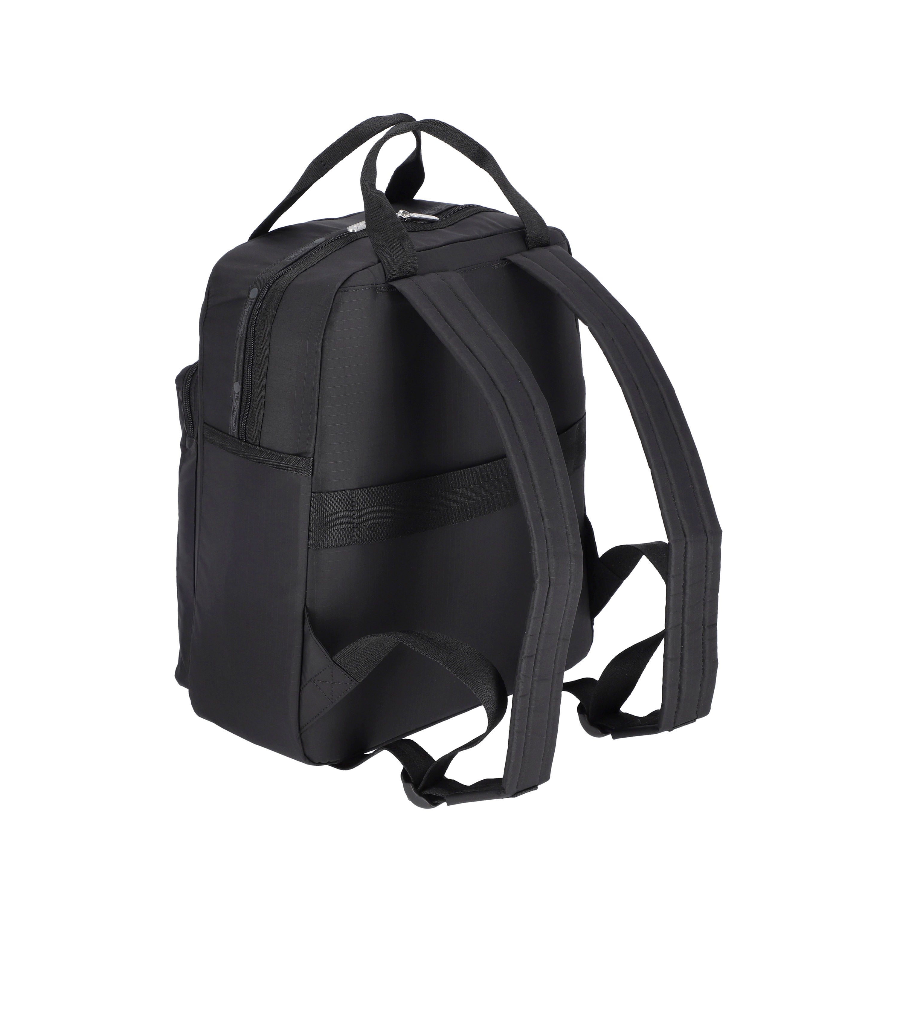 Medium East/West Backpack - Black solid – LeSportsac