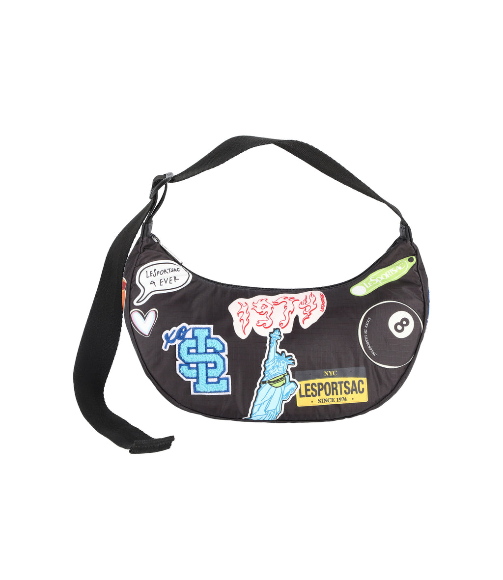 Patch Small Adjustable Hobo - 29997378076720