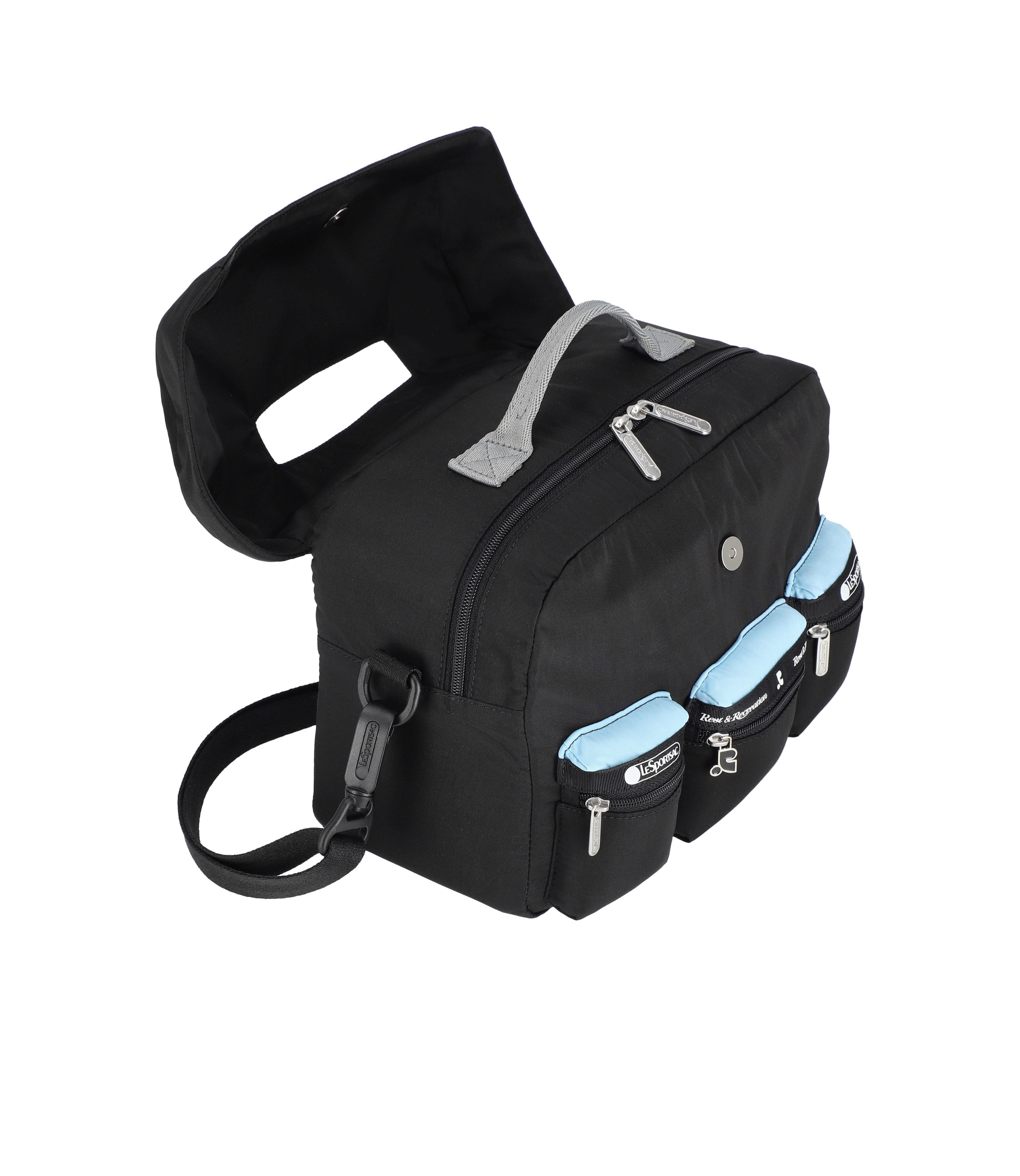 POINTLESS JOURNEY BLACK 2点セット RR X LS Pocket Crossbody - Crossbody Black – LeSportsac