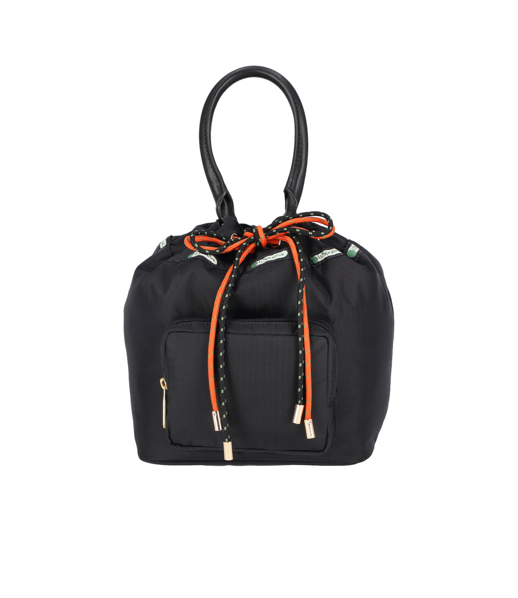 Double Drawstring Chain Bag - 28748752781360