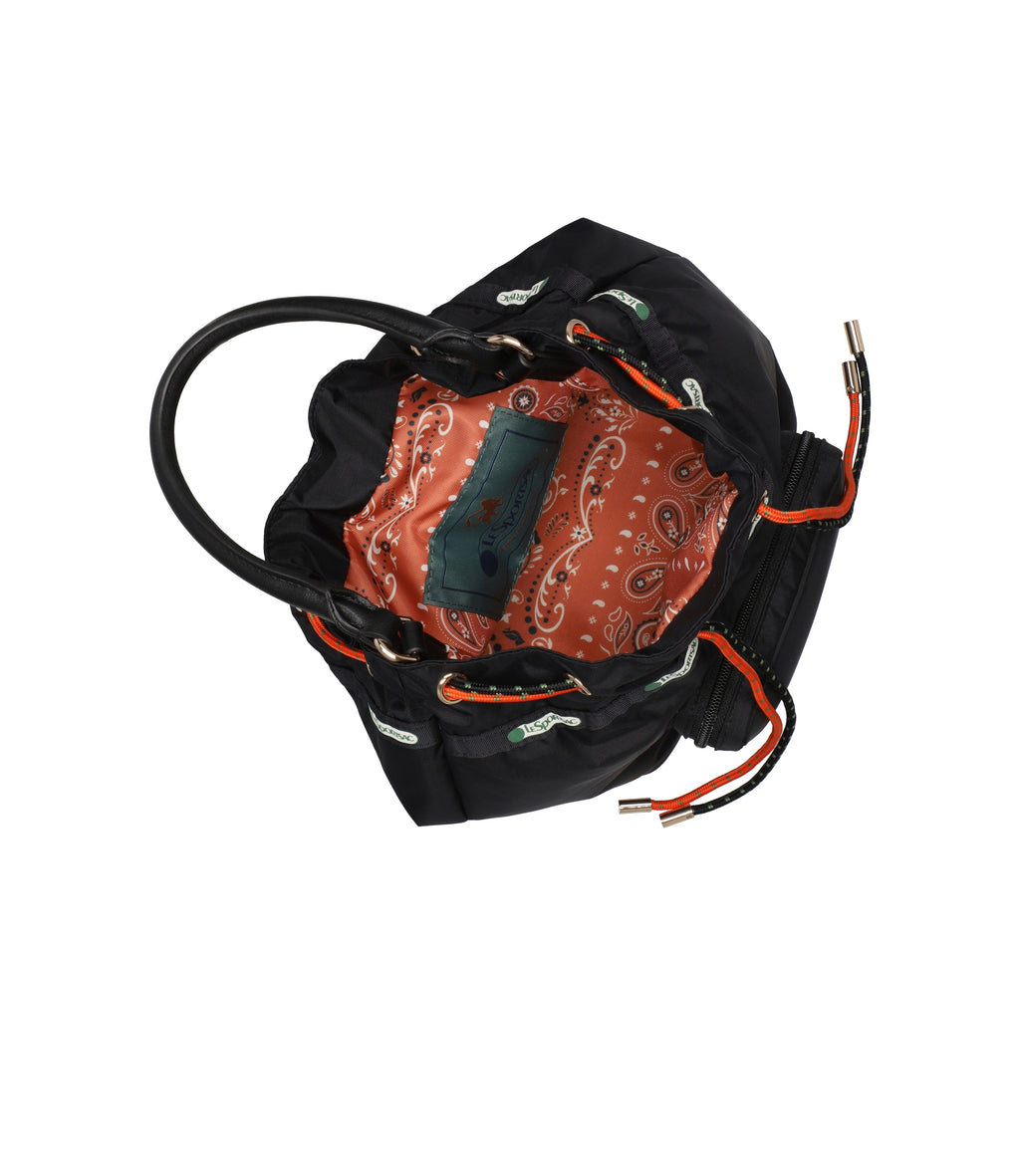 Double Drawstring Chain Bag - 28748752814128
