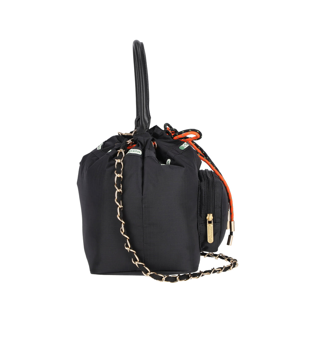 Double Drawstring Chain Bag - 28748752748592