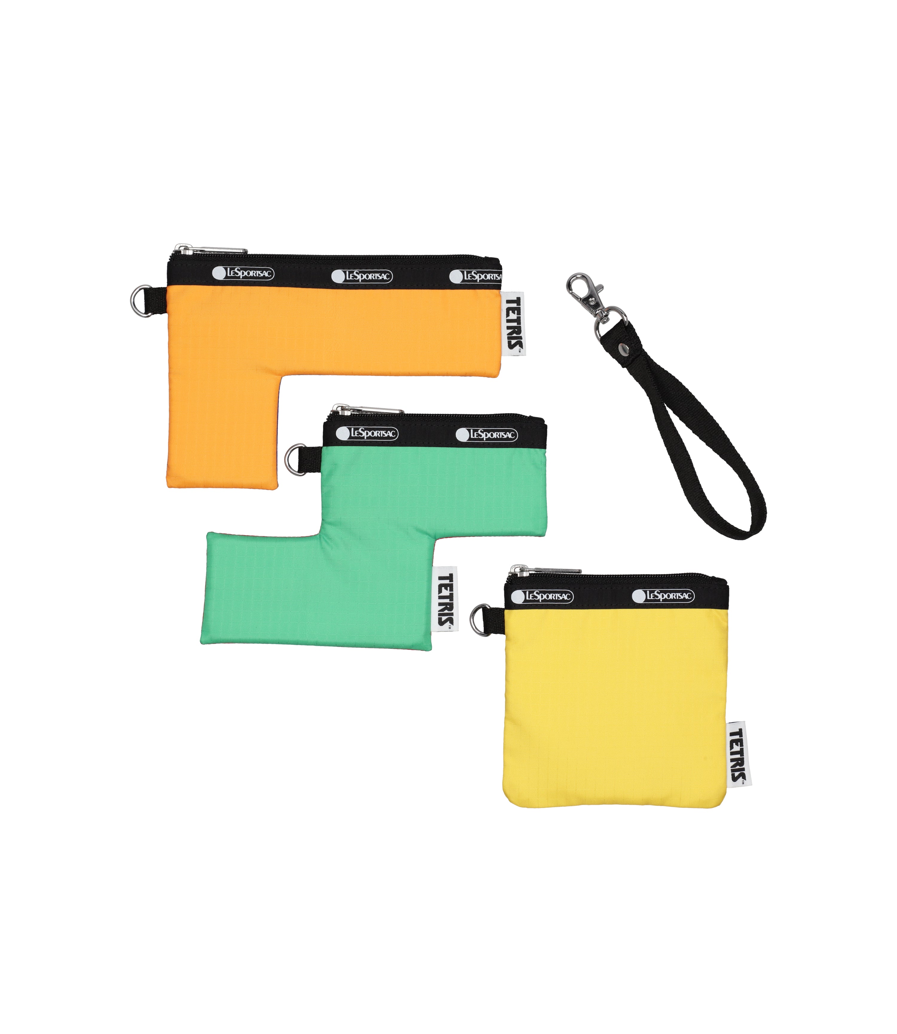 Tetris™ Zip Pouch Set - Tetris™ Zip Pouch Set – LeSportsac
