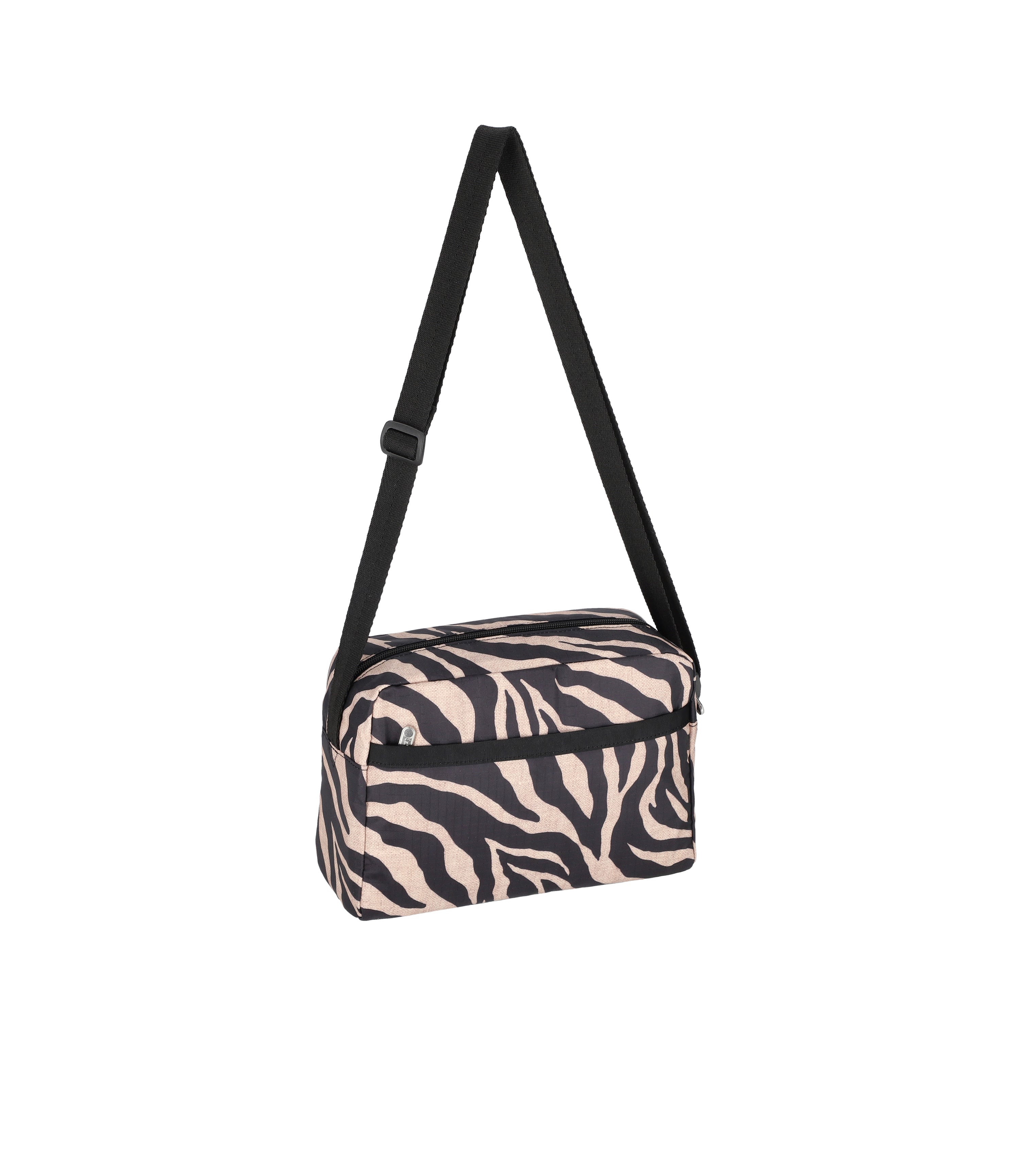 Daniella Crossbody - Raffia Zebra print – LeSportsac