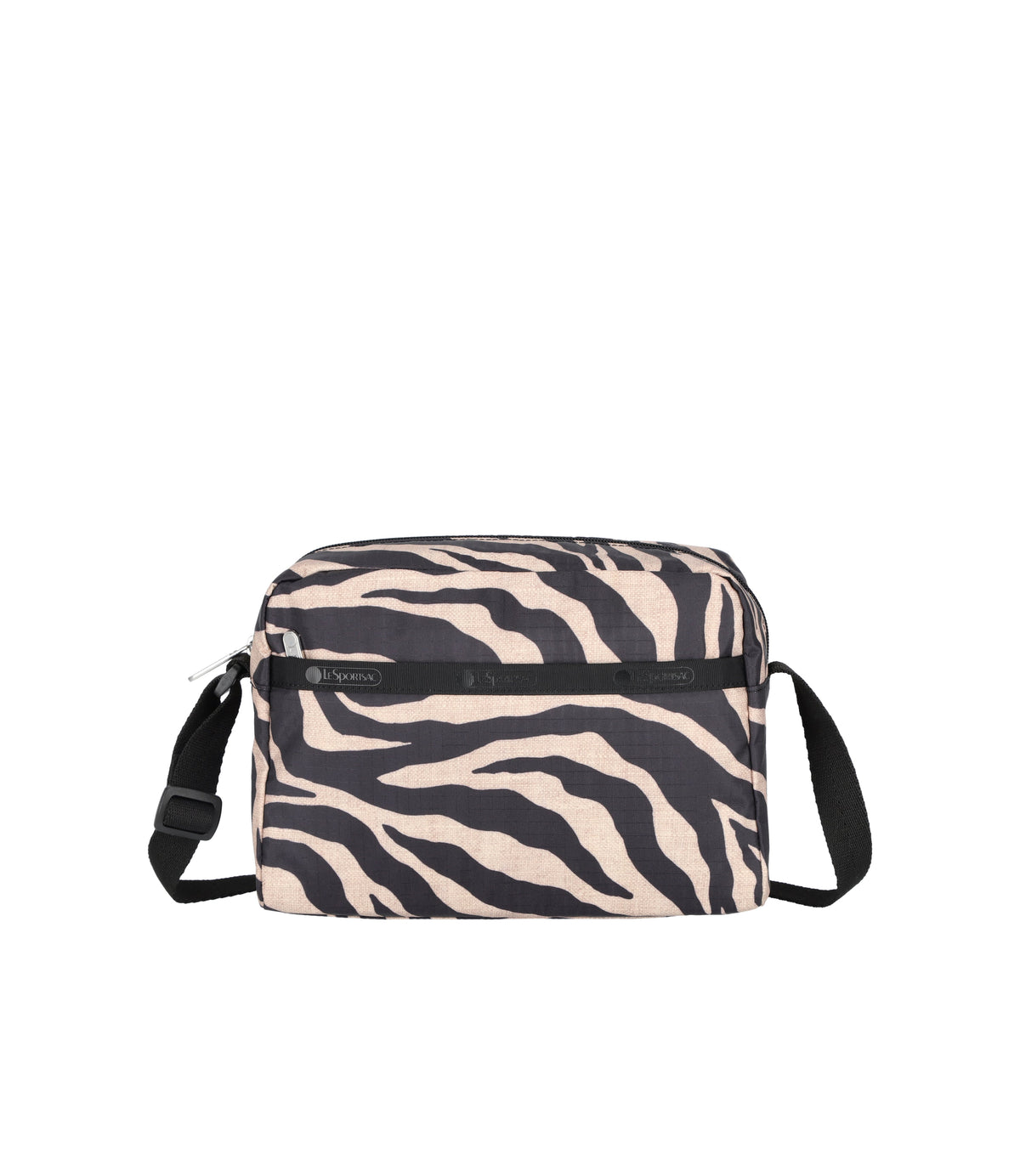 Daniella Crossbody - Raffia Zebra print – LeSportsac