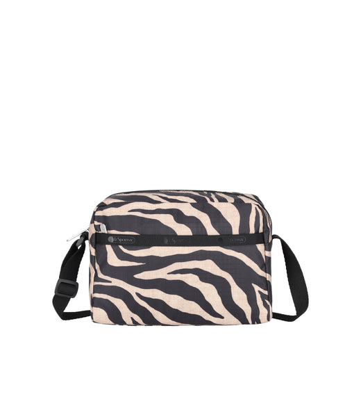 【ポポ】 Daniella Crossbody - Raffia Zebra print – LeSportsac