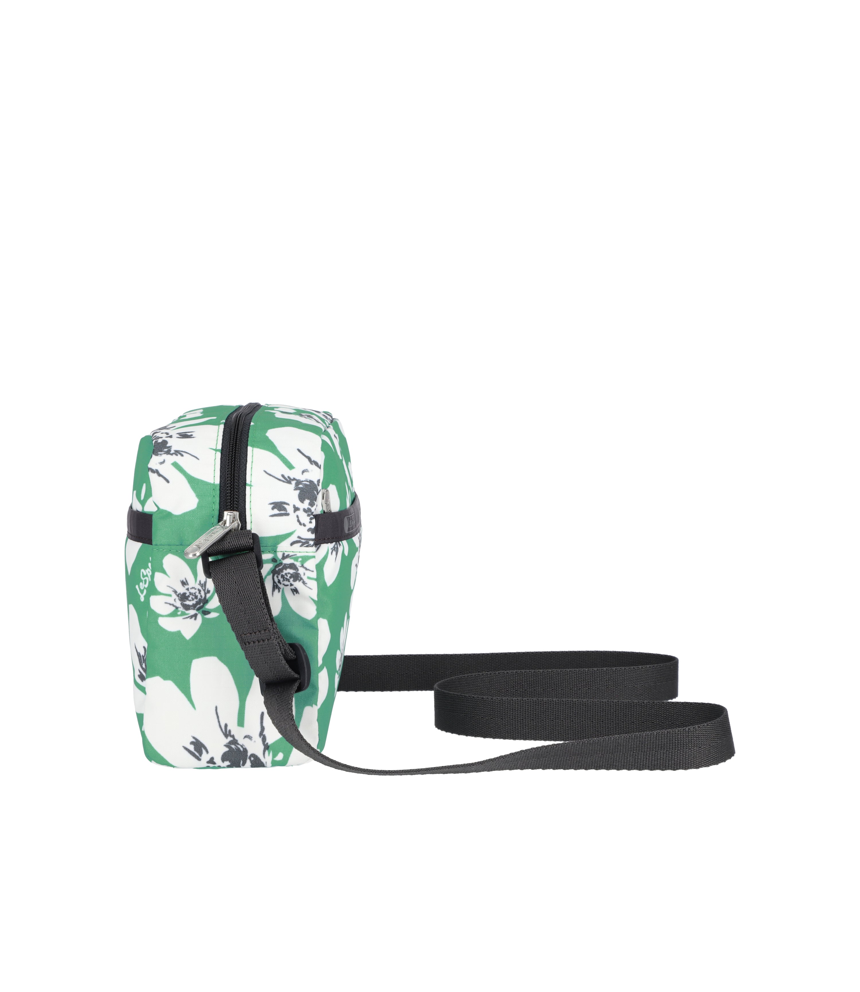 Daniella Crossbody - Tropical Garden Green print – LeSportsac