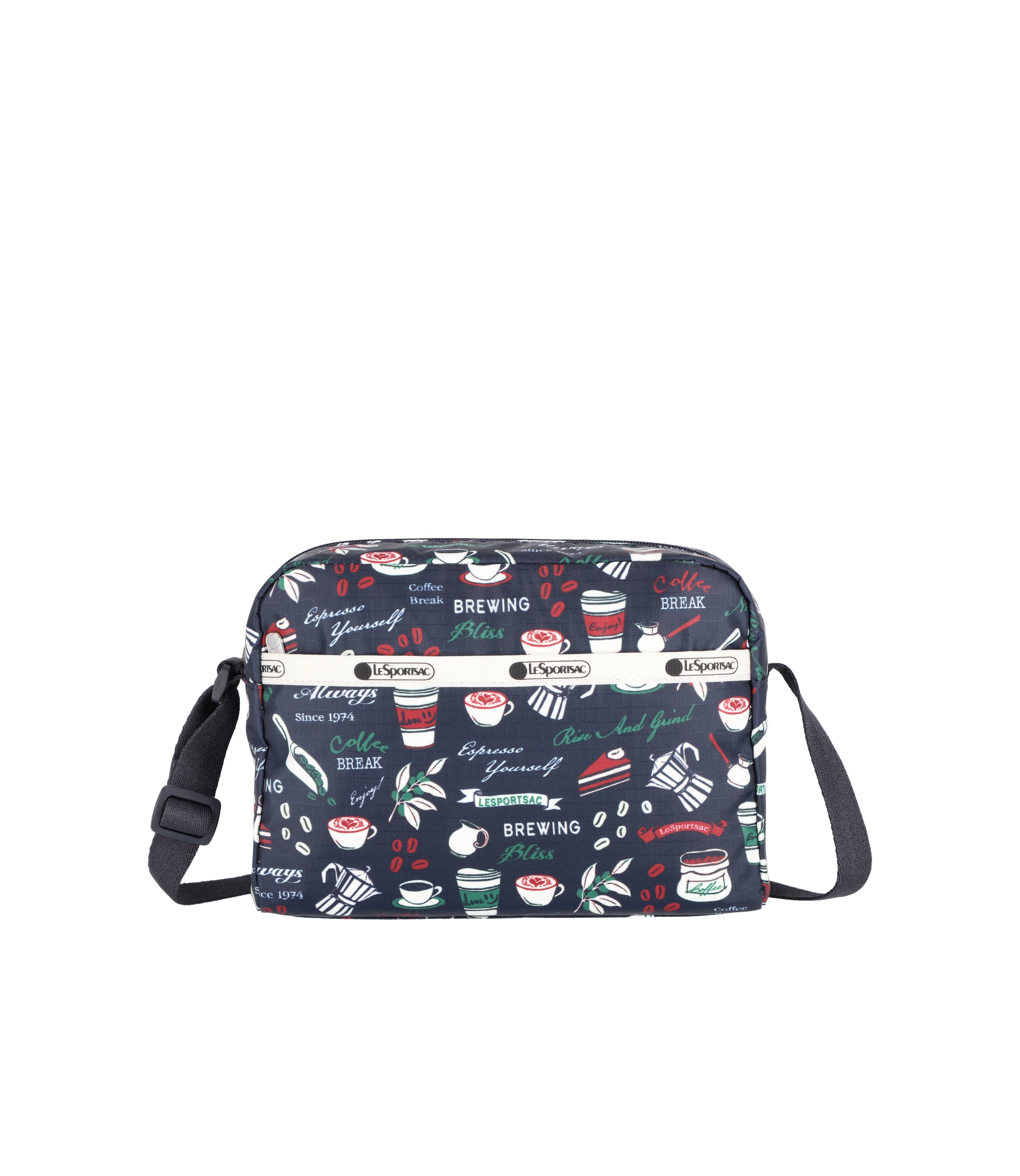 Daniella Crossbody - Cup of Cozy print – LeSportsac