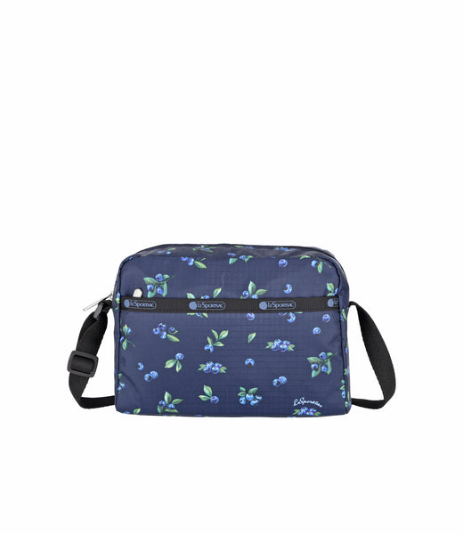 Daniella Crossbody - Very Berry Blue print – LeSportsac