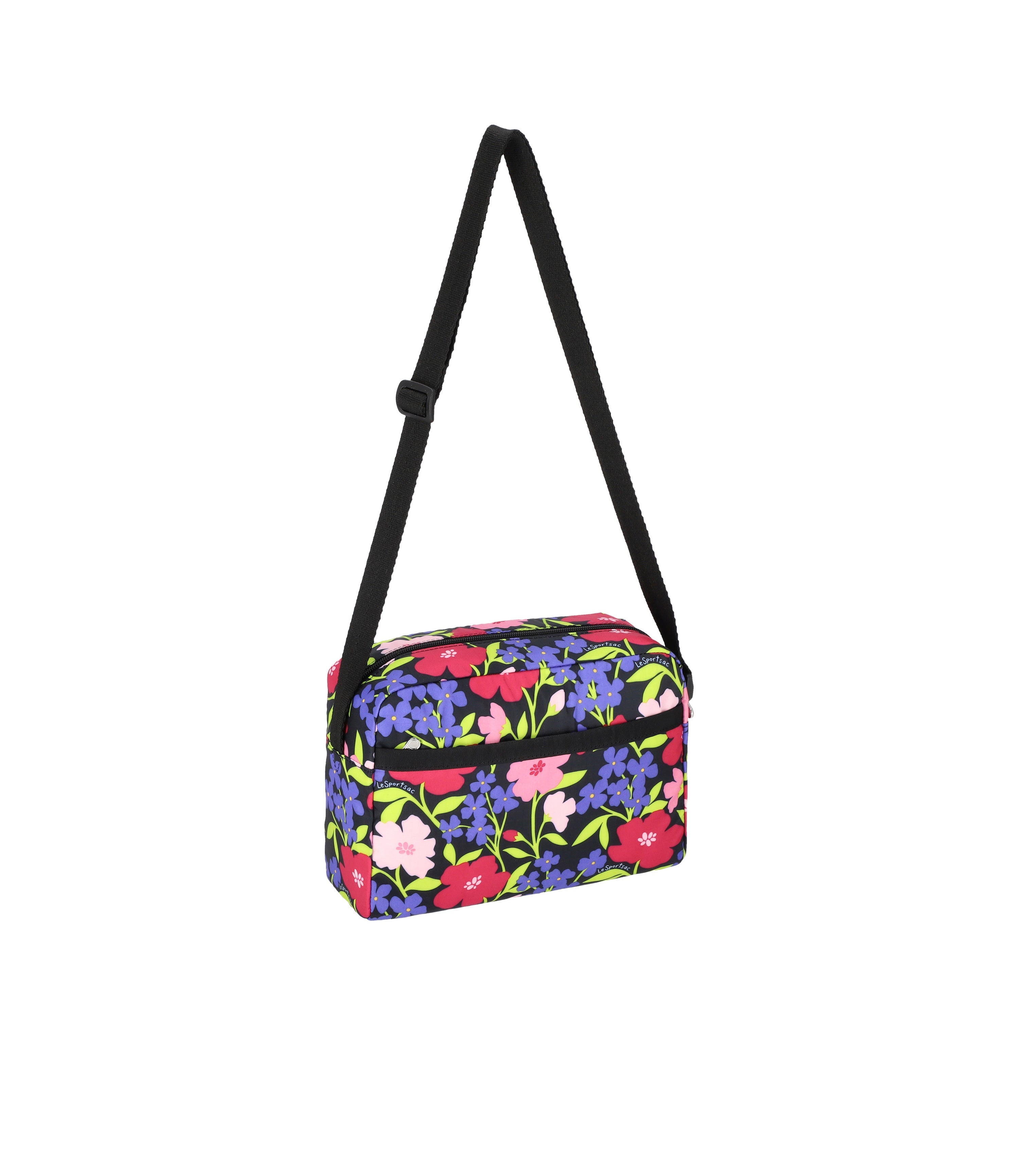 Daniella Crossbody - Vibrant Blooms print – LeSportsac