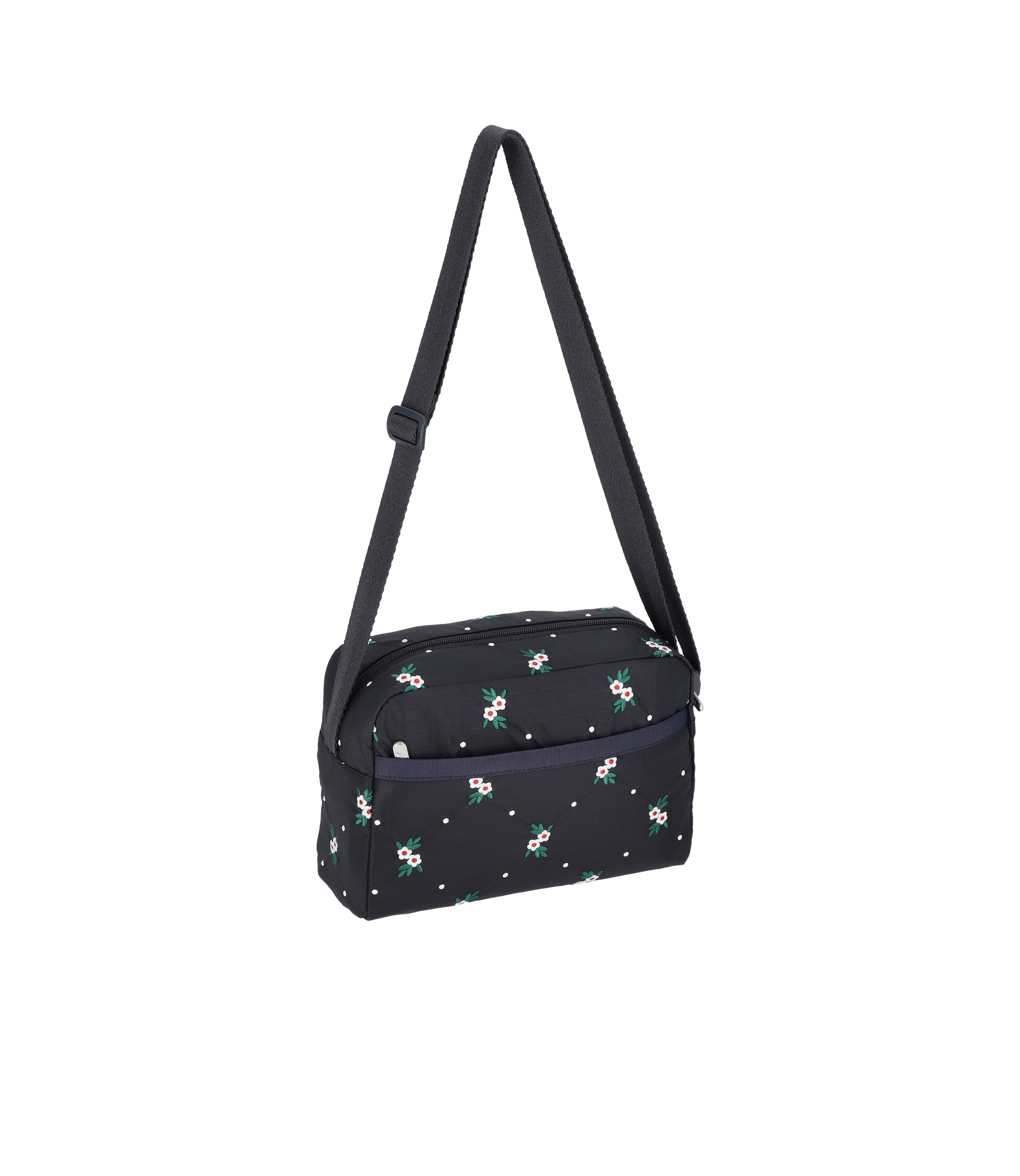 LeSportsac × MUVEIL【DANIELLA CROSSBODY】 Black Daniella Crossbody Bag | Stylish & Durable Everyday Bag