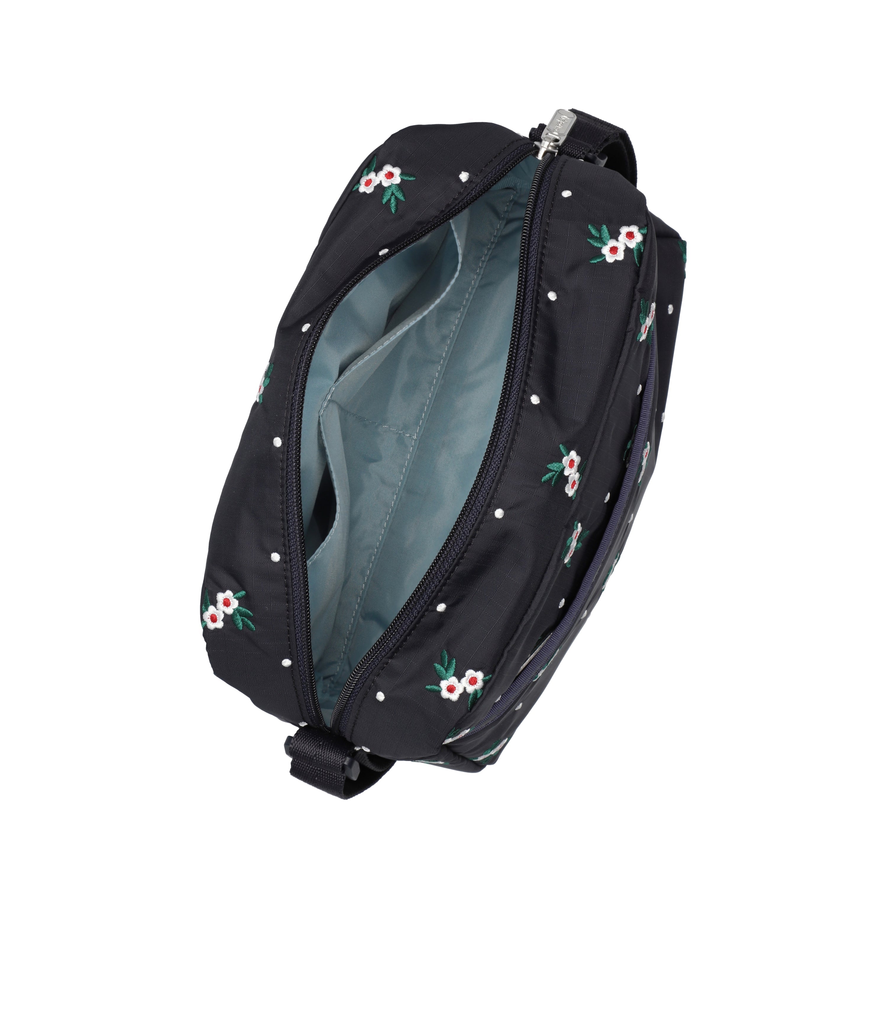 ボタニカルラボページ Daniella Crossbody - Floral Lattice Embroidery – LeSportsac