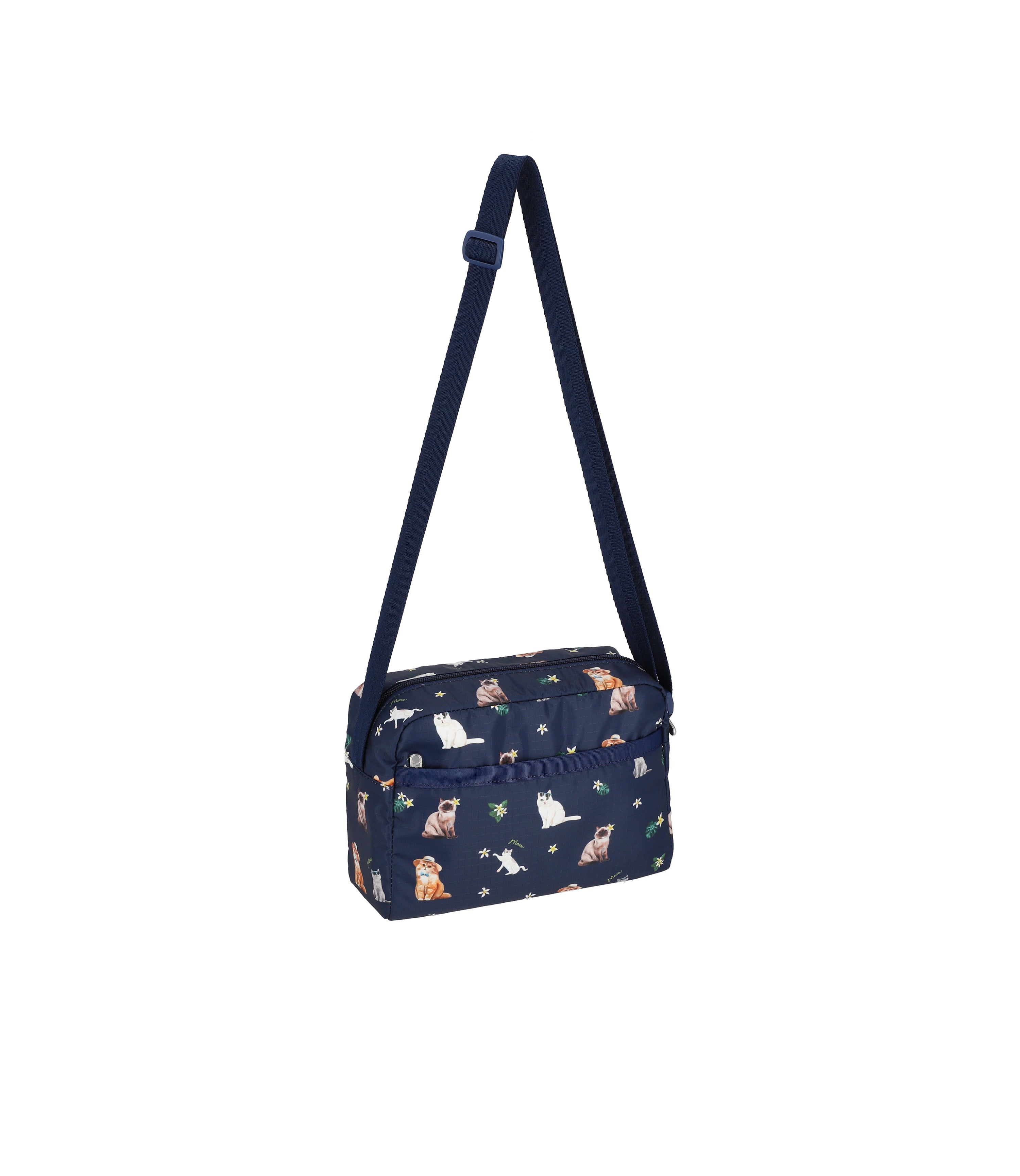 Daniella Crossbody - Tropical Meow Cat print – LeSportsac
