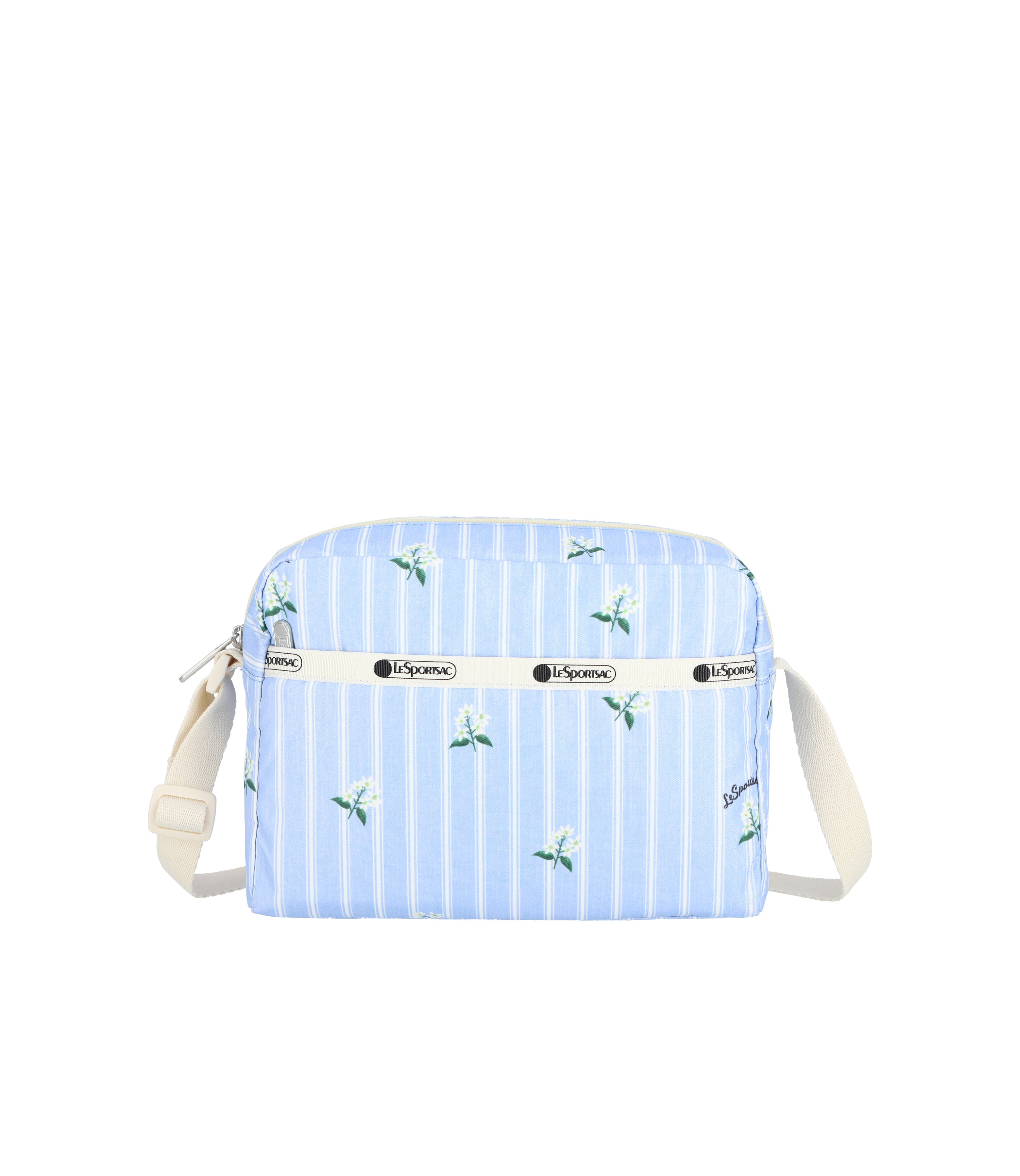 Daniella Crossbody - Jasmine Stripe print – LeSportsac