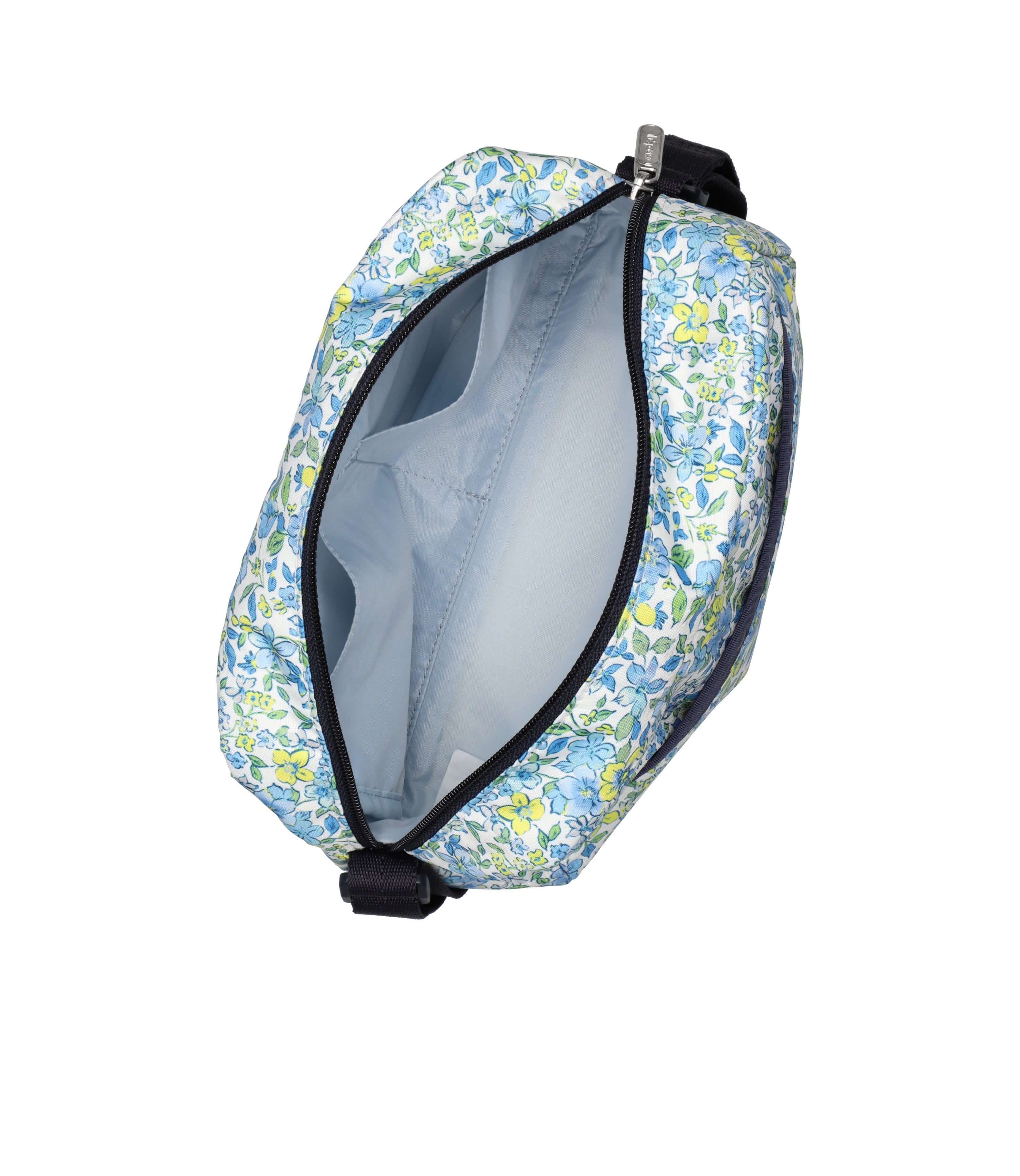 Daniella Crossbody - Tapestry Flower Blue print – LeSportsac