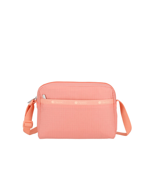 Daniella Crossbody - Coral Punch solid – LeSportsac