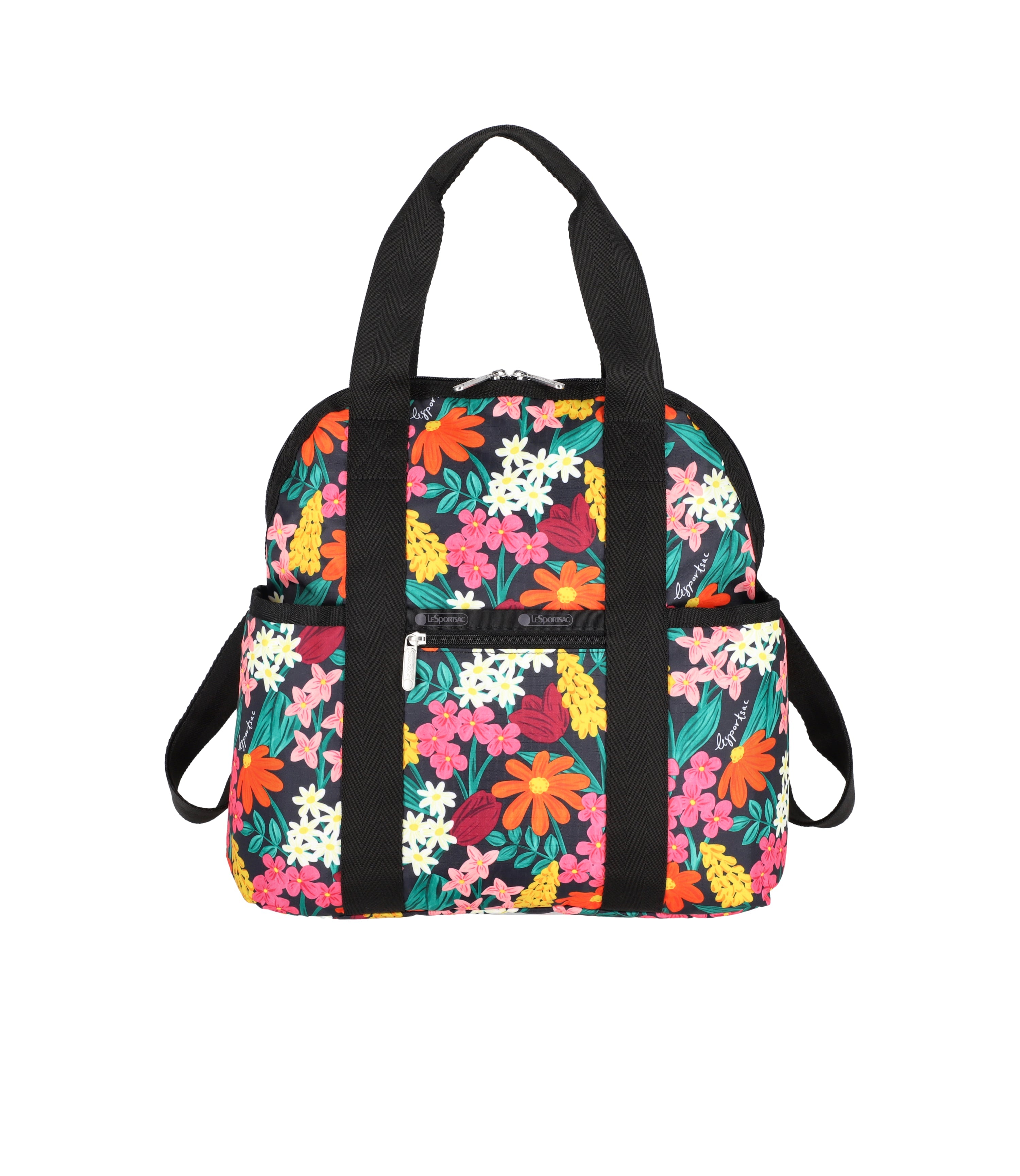LeSportsac DOUBLE TROUBLE BACKPACK エナメル 2442_HA76_front_cc7a1afd-a11c-
