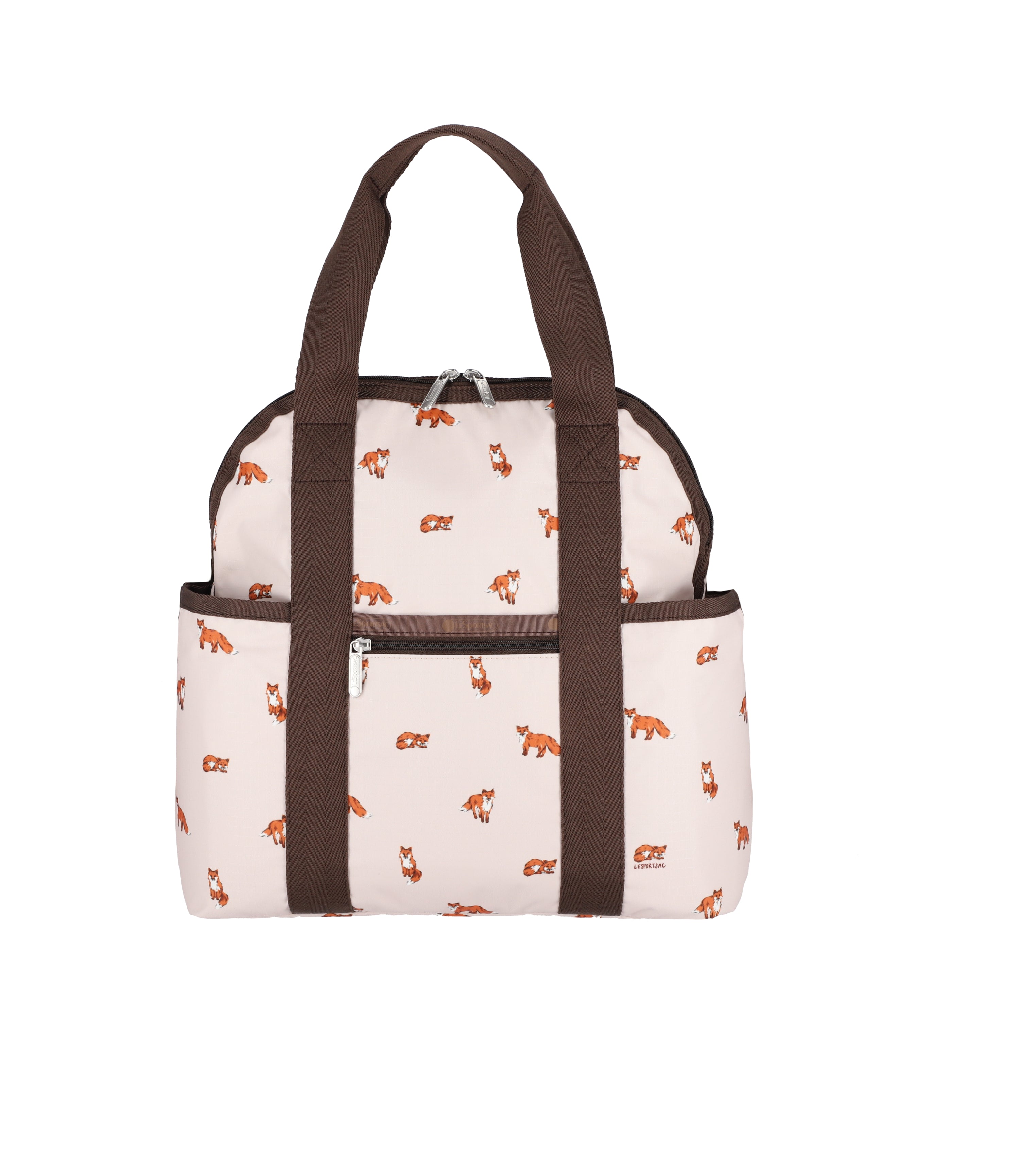 Double Trouble Backpack - Dashing Foxes print – LeSportsac