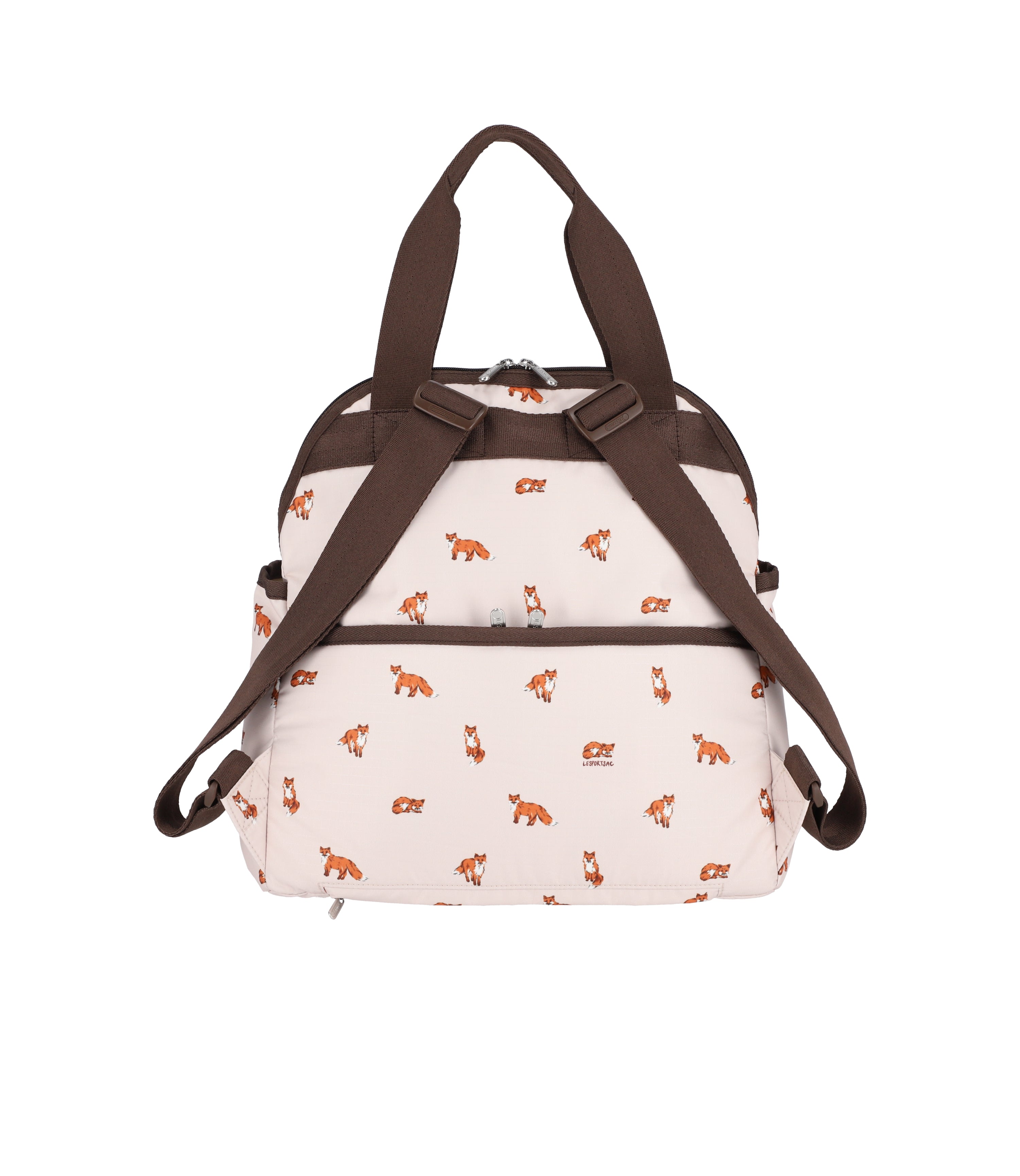 Double Trouble Backpack - Dashing Foxes print – LeSportsac