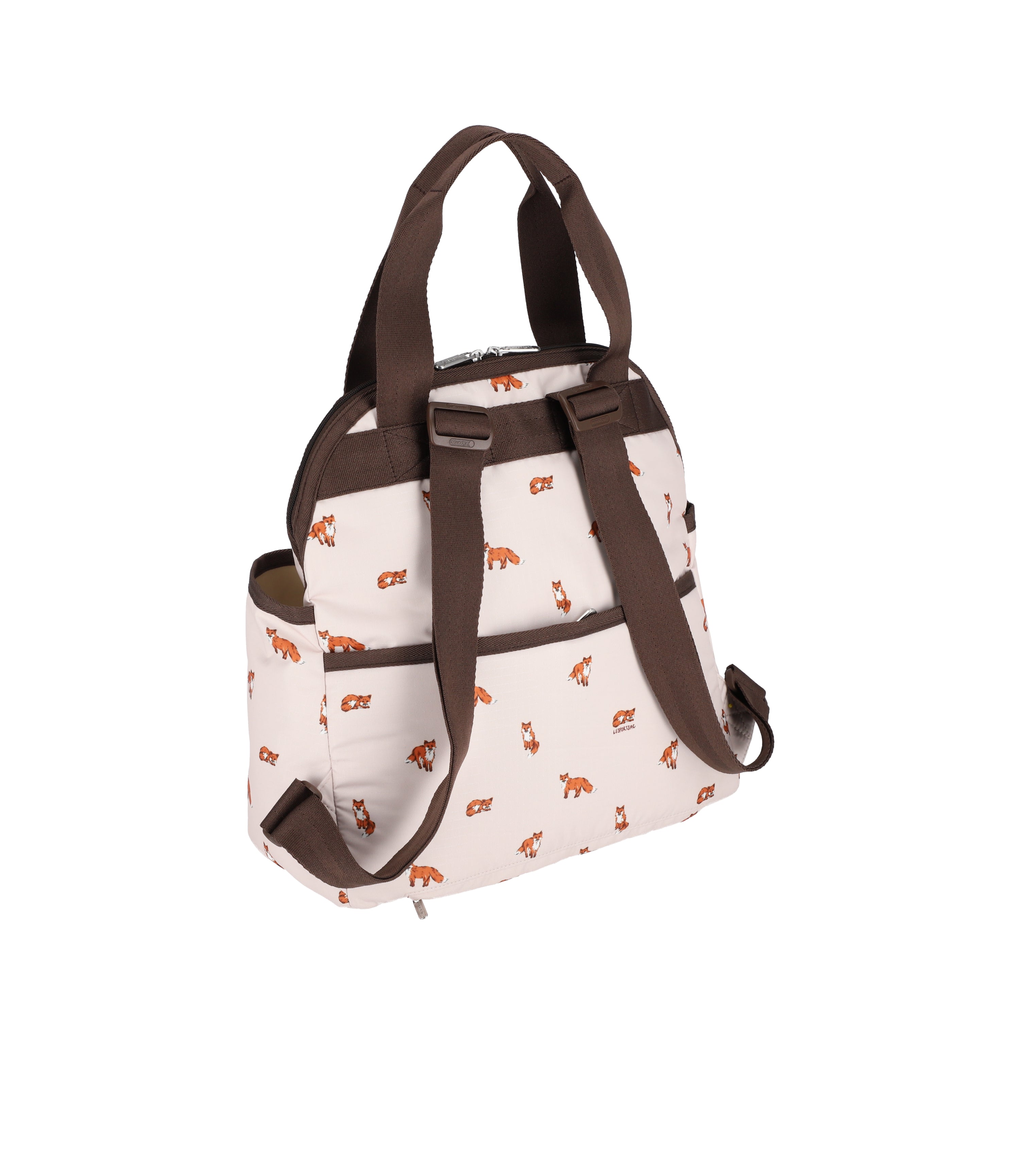 Double Trouble Backpack - Dashing Foxes print – LeSportsac