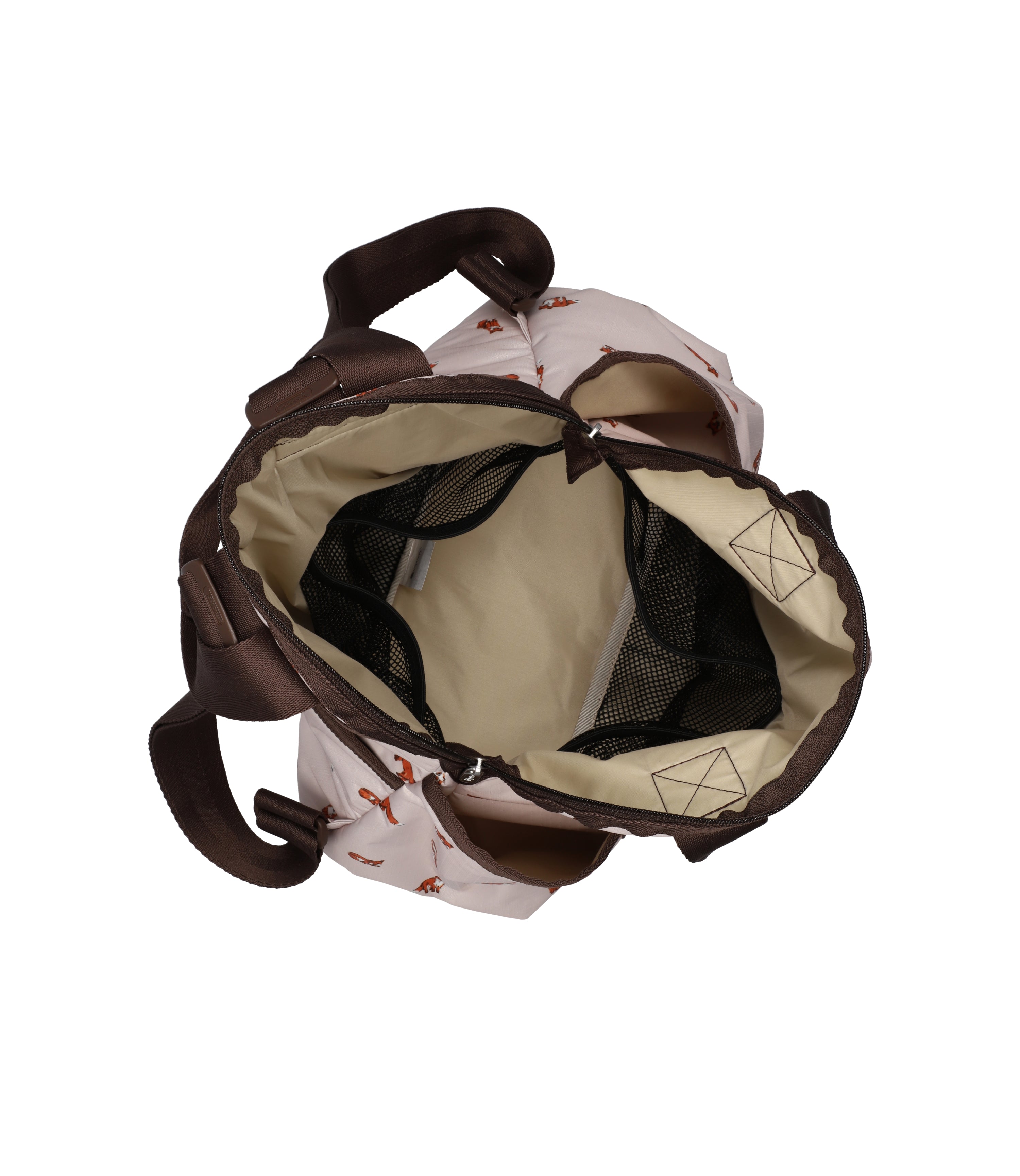 Double Trouble Backpack - Dashing Foxes print – LeSportsac