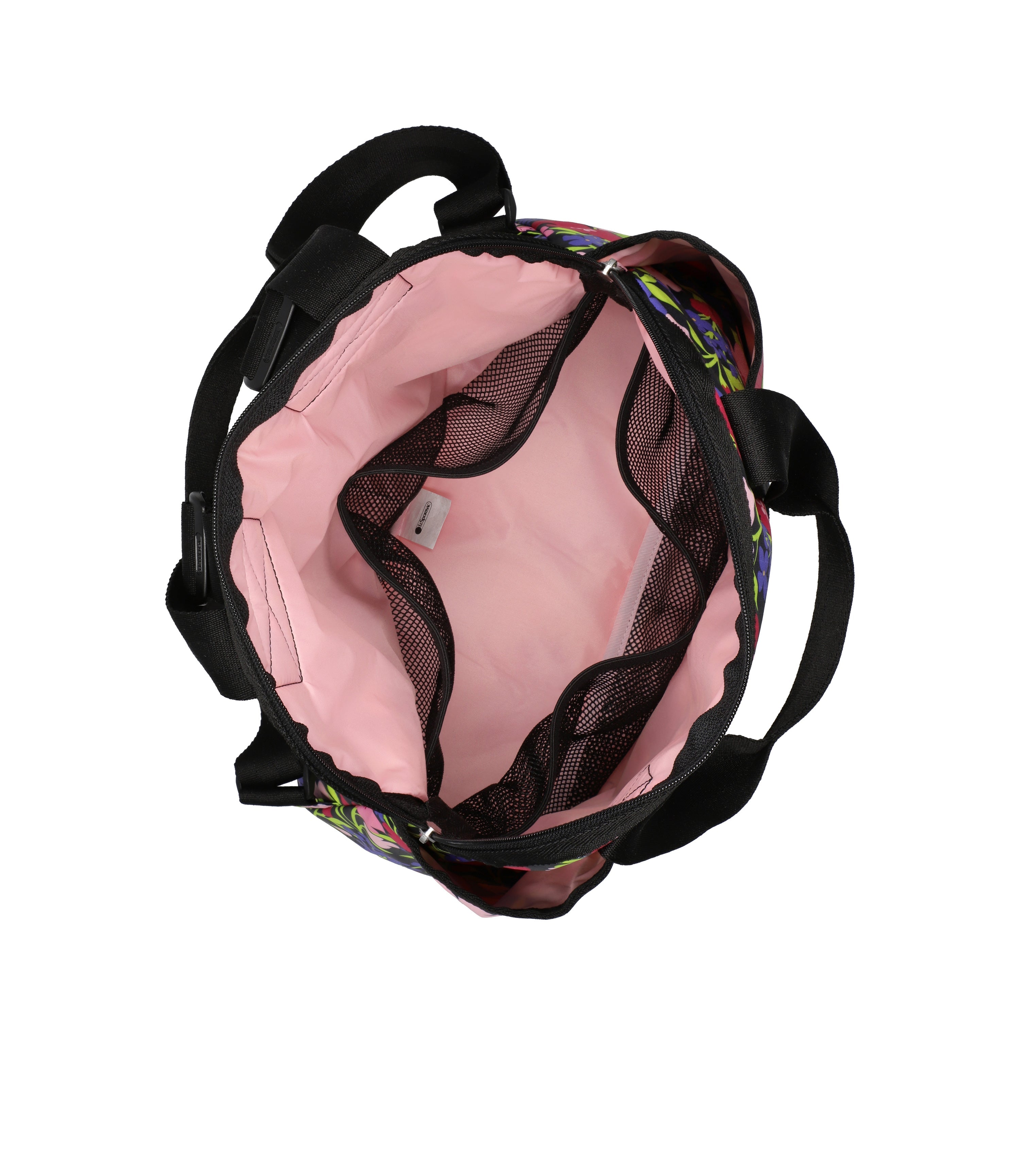 Double Trouble Backpack - Vibrant Blooms print – LeSportsac
