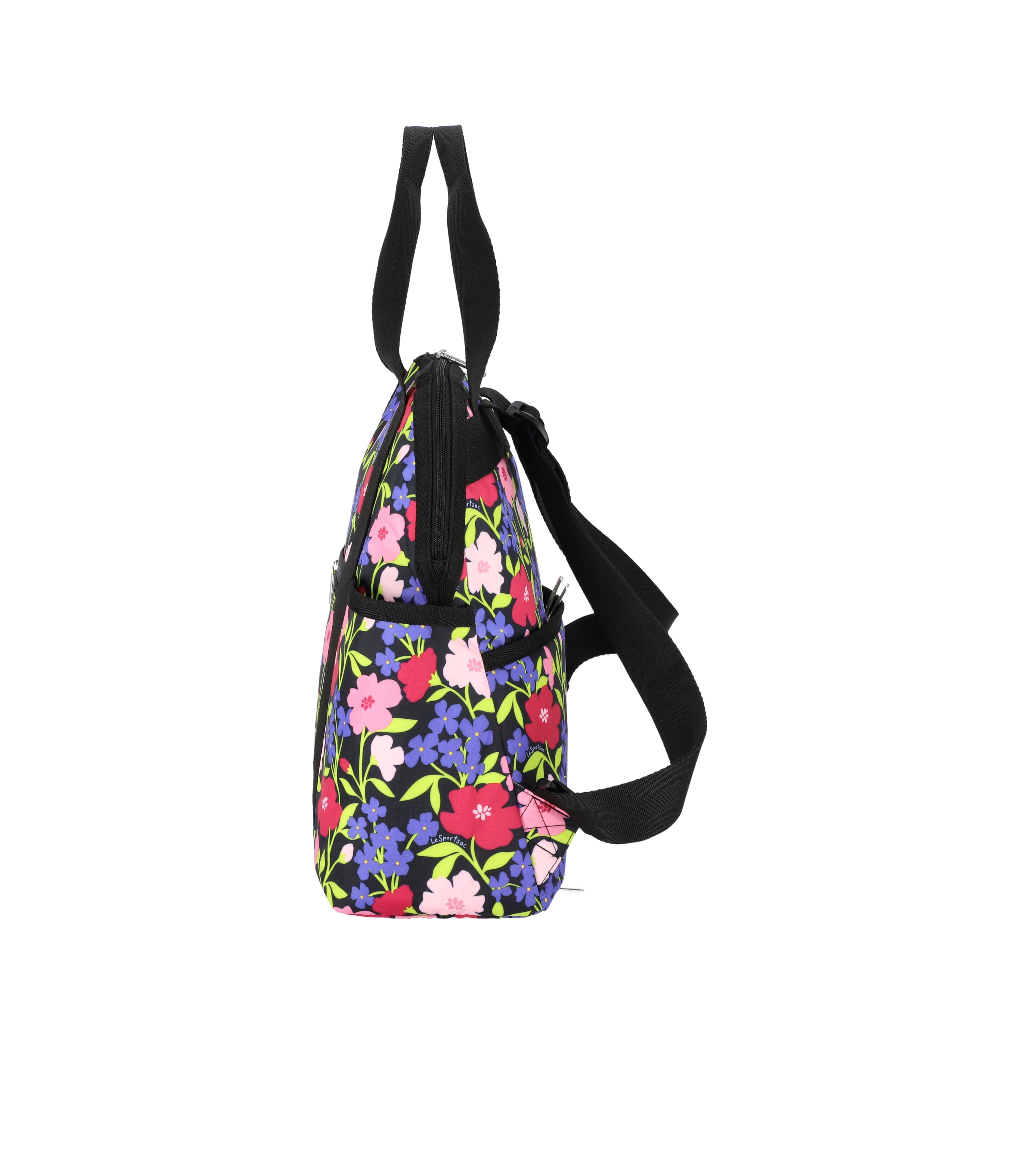 Double Trouble Backpack - Vibrant Blooms print – LeSportsac