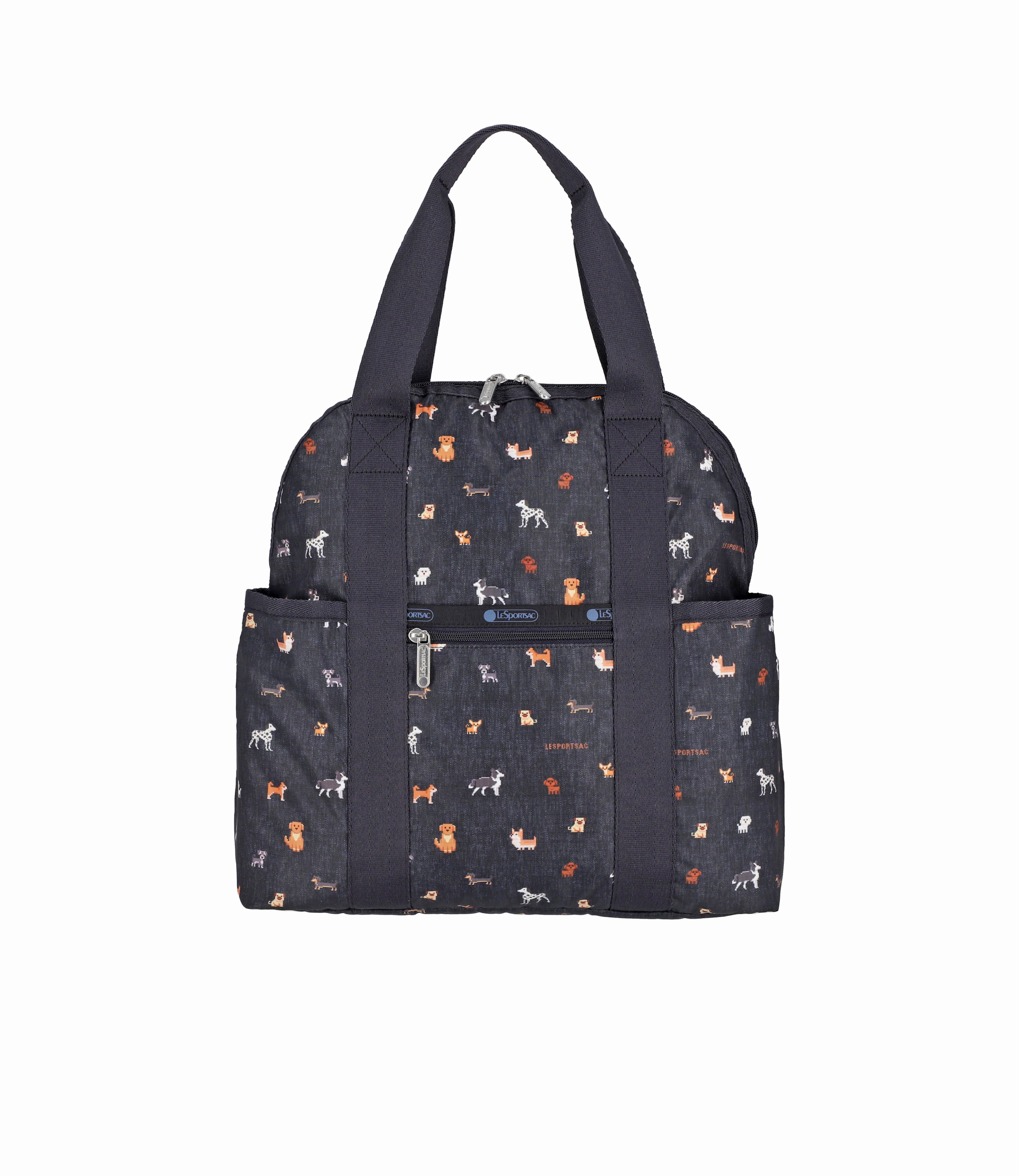 Double Trouble Backpack - Woof Wonderland print – LeSportsac