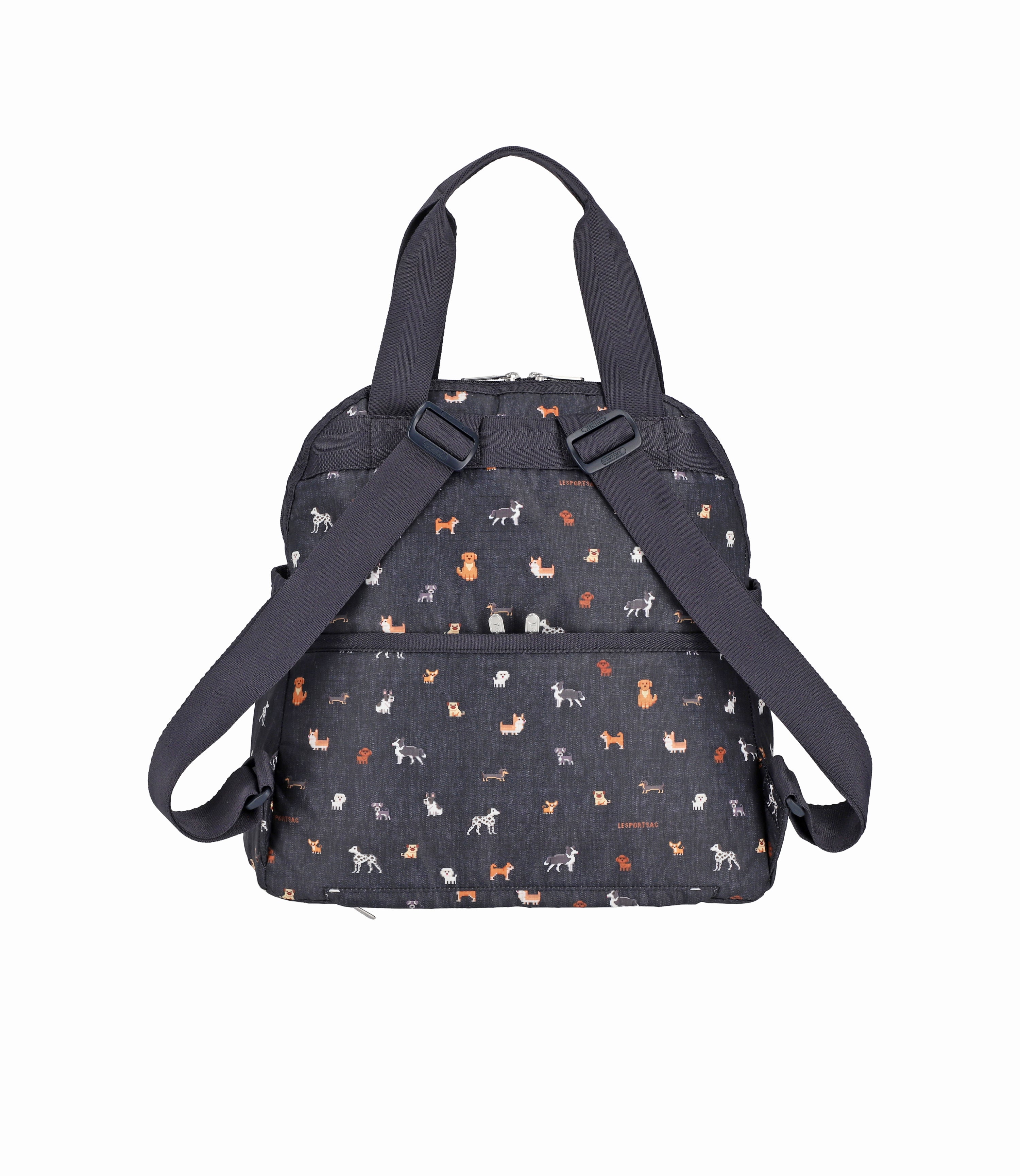 Double Trouble Backpack - Woof Wonderland print – LeSportsac