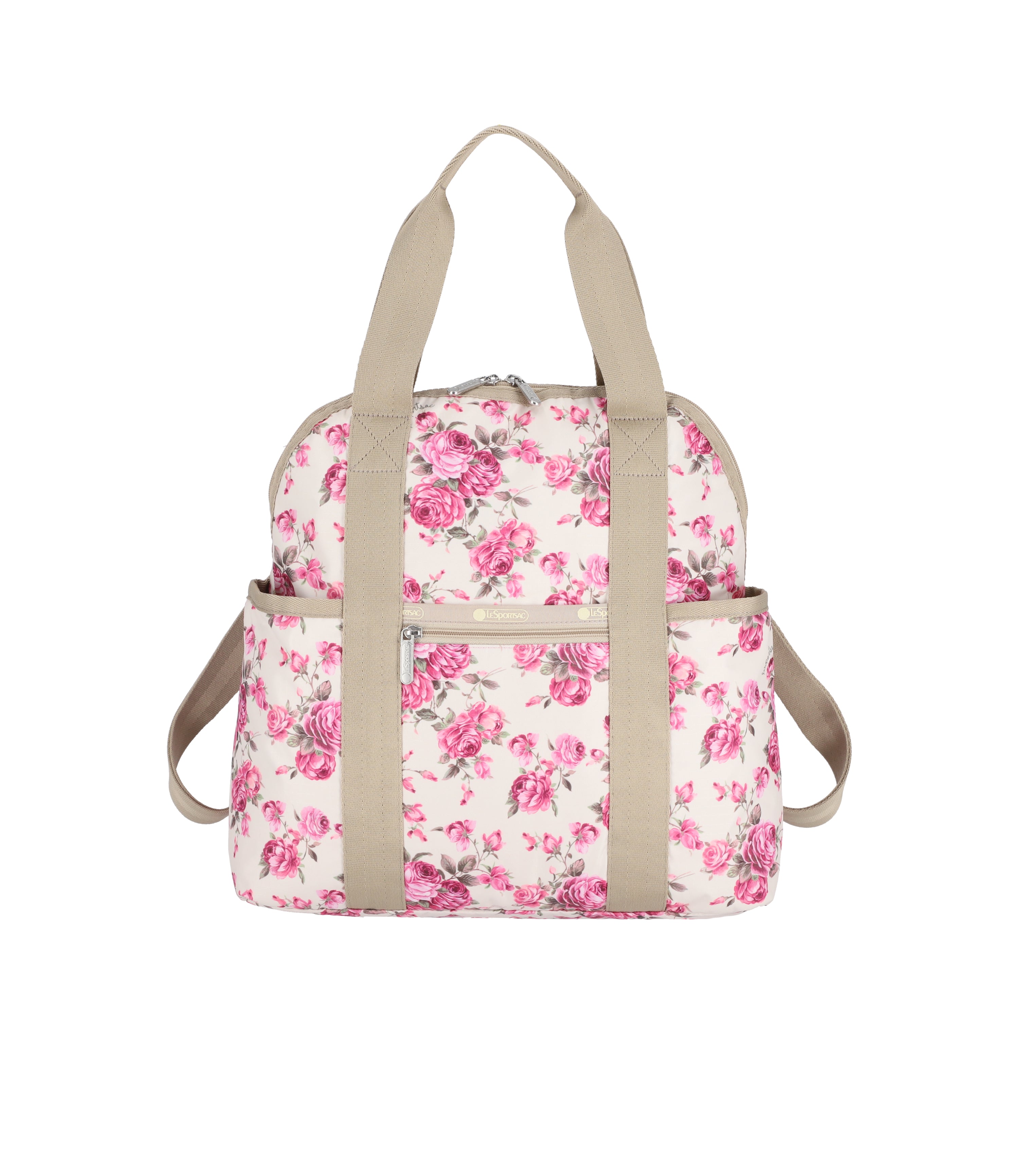 Double Trouble Backpack - Romantic Floral print – LeSportsac