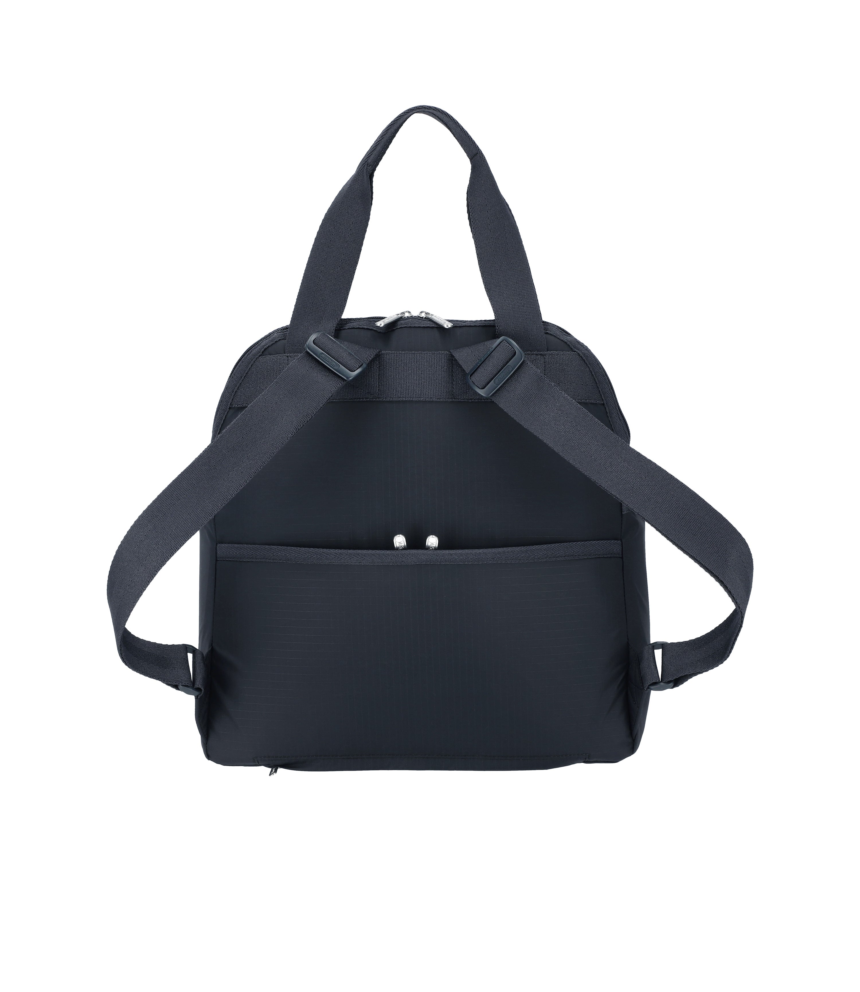 Double Trouble Backpack - Deep Sea Blue solid – LeSportsac