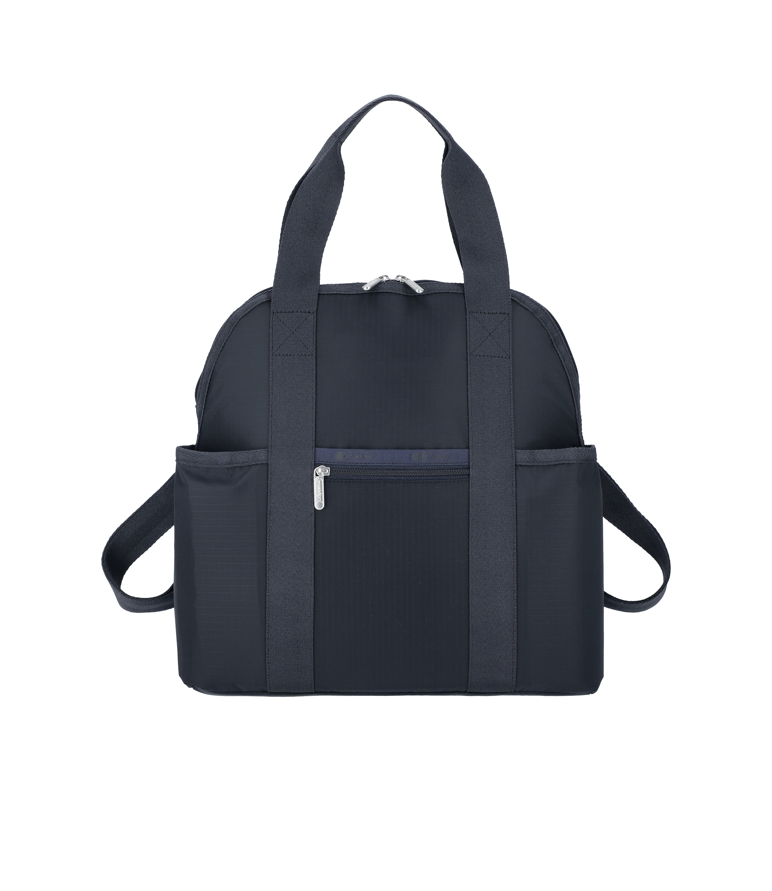 Double Trouble Backpack - Deep Sea Blue solid – LeSportsac