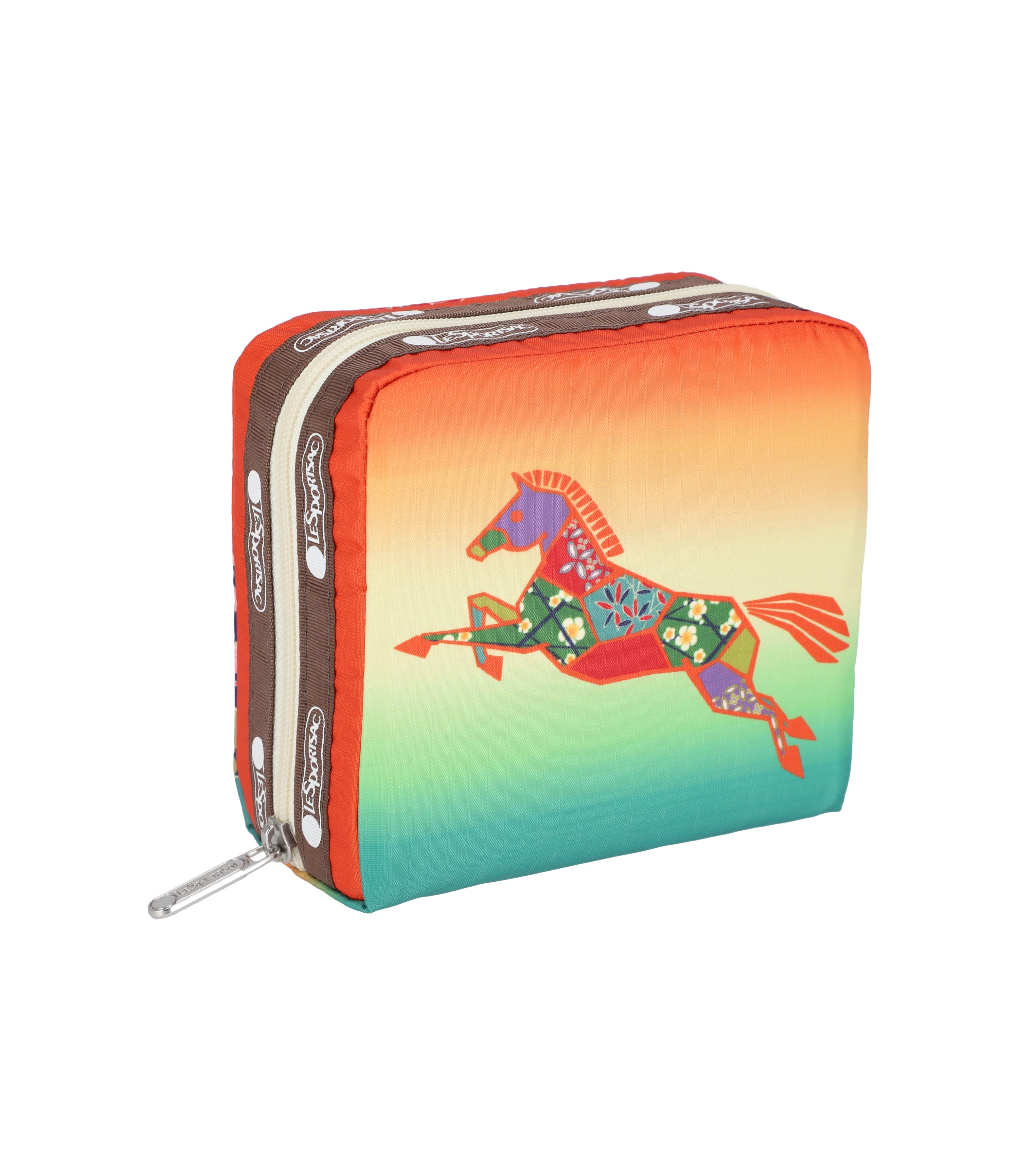Medium Square Cosmetic - Japanese Art Horse – LeSportsac