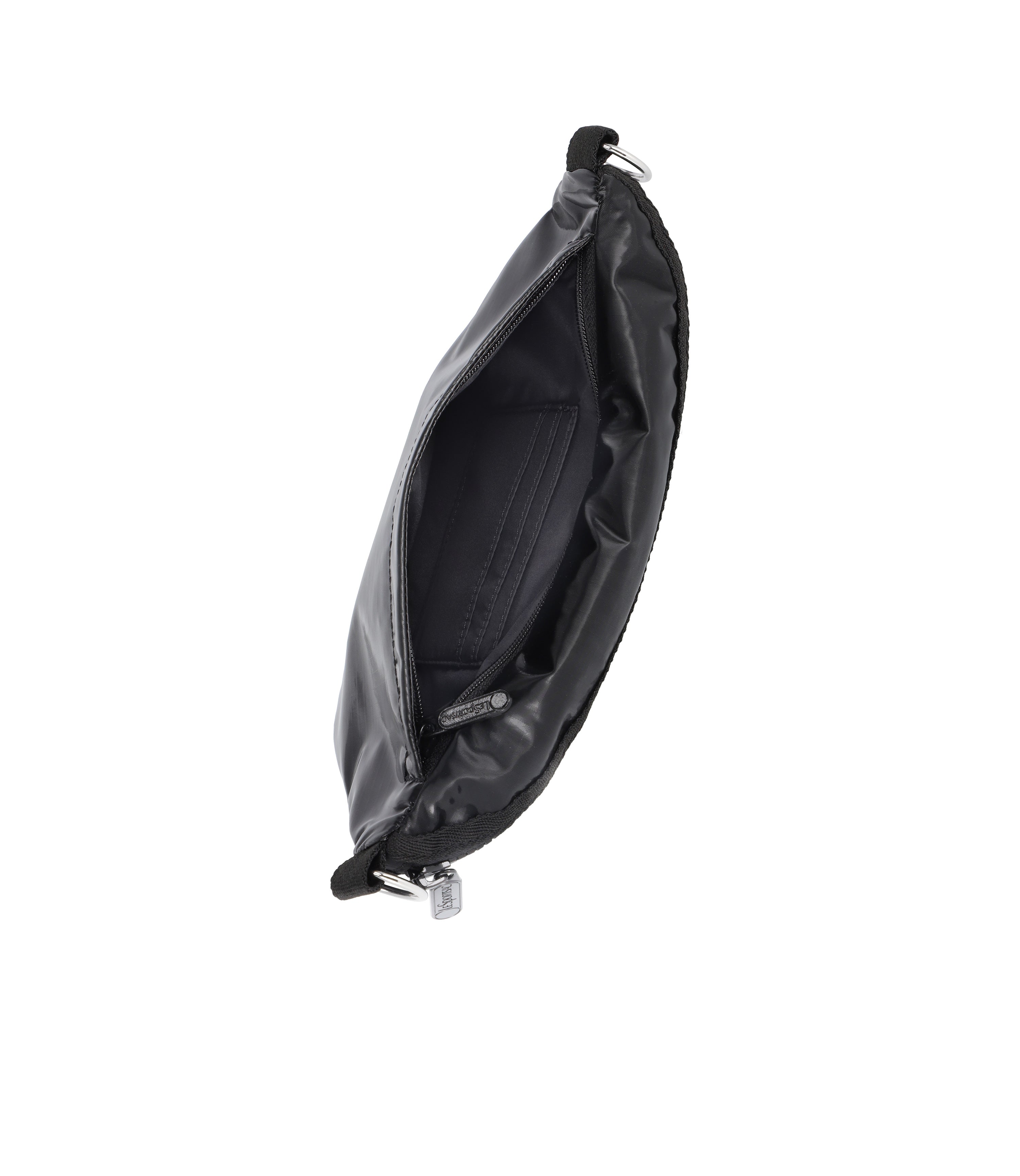 LAPIIS ツナギ　ブラック Vertical City Tote - Uptown Black Shine/Black – LeSportsac