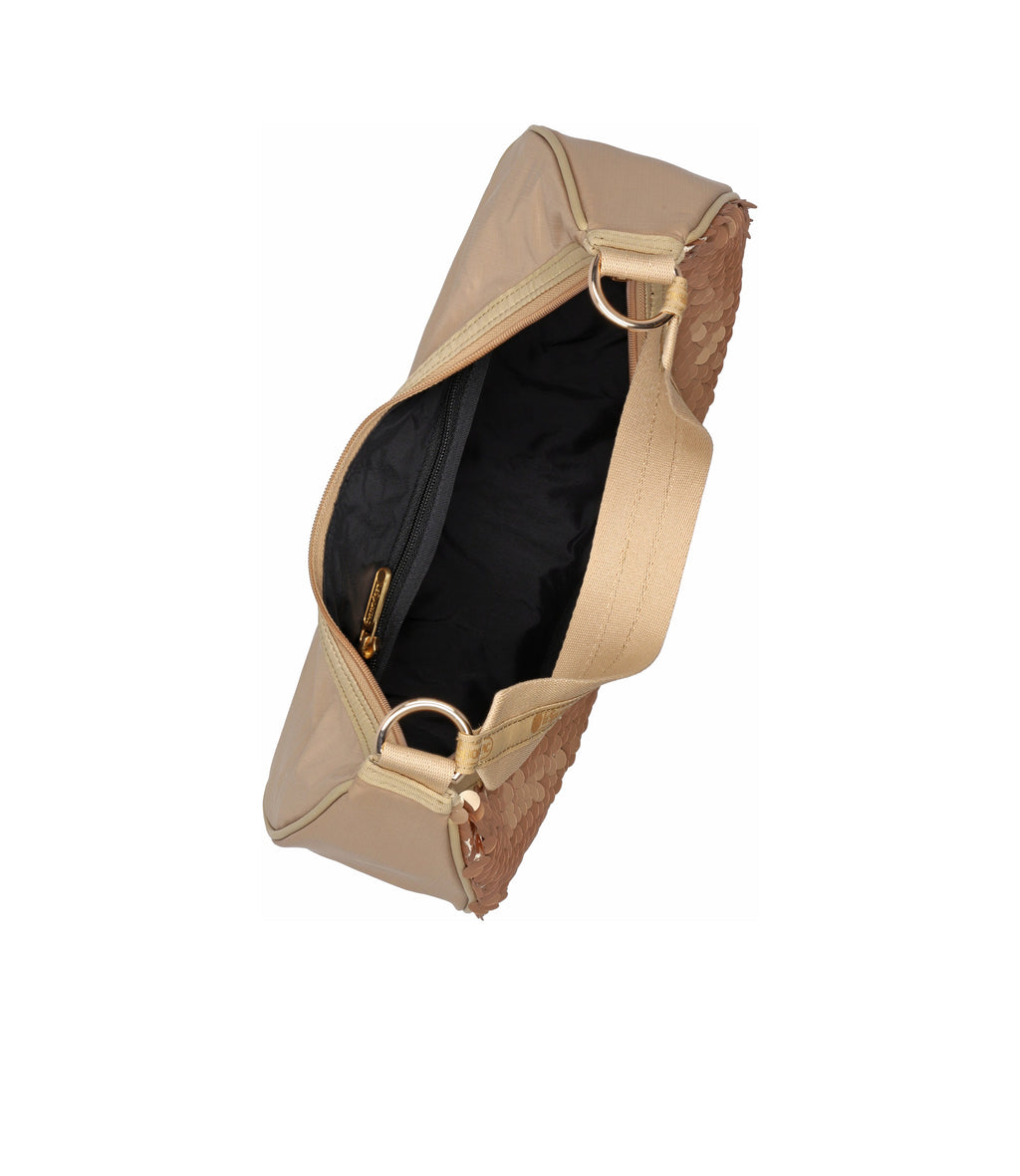 Sequin Round Shoulder Bag - 28452632166448