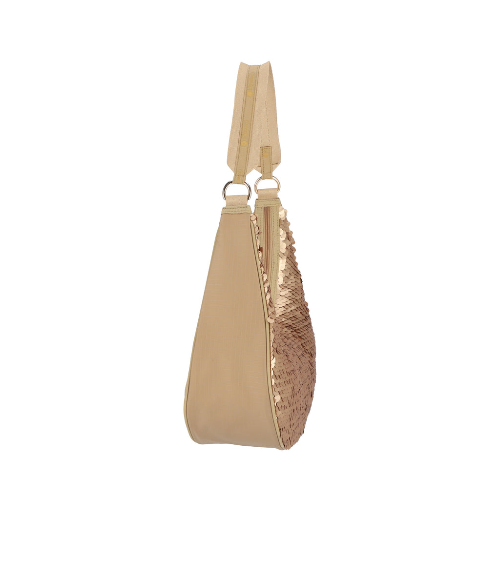 Sequin Round Shoulder Bag - 28452632133680
