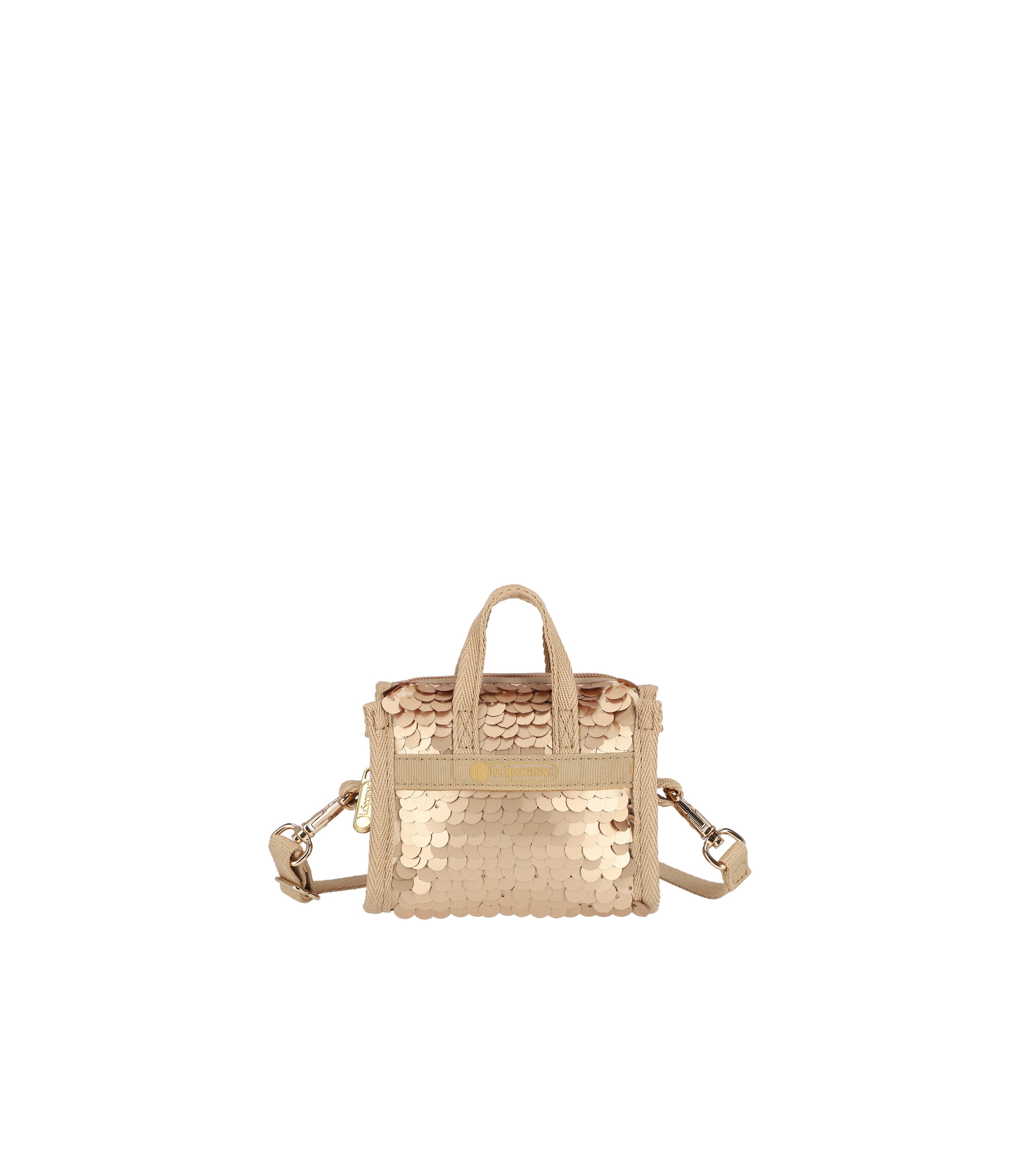 Sequin Micro Bag - Matte Champagne Sequin – LeSportsac