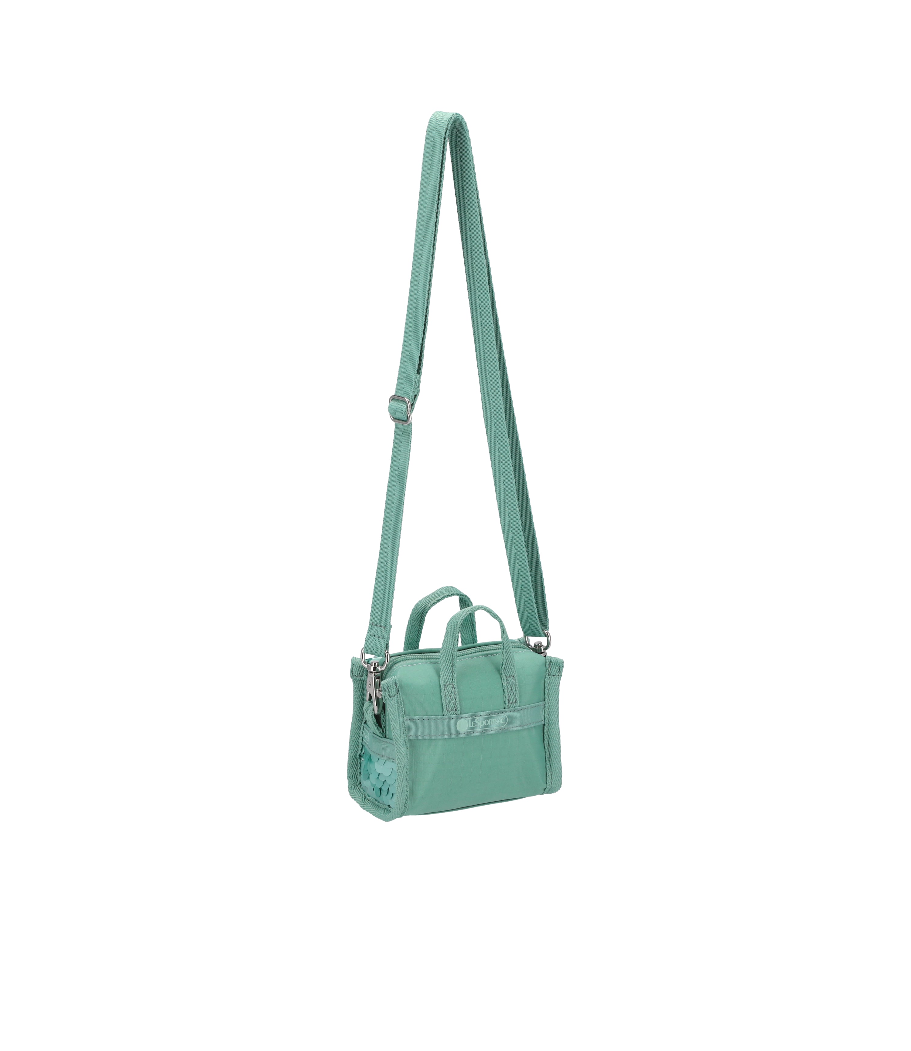 Sequin Micro Bag - Matte Mermaid Green Sequin – LeSportsac