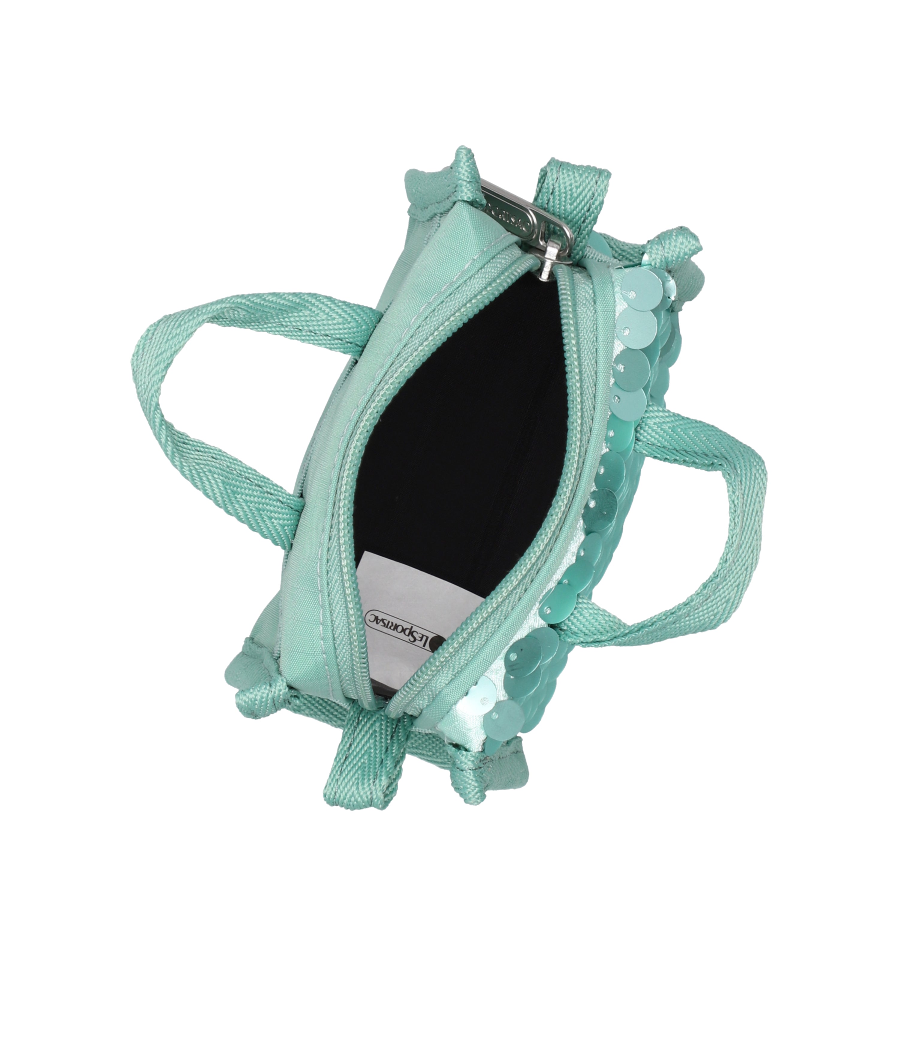 Sequin Micro Bag - Matte Mermaid Green Sequin – LeSportsac